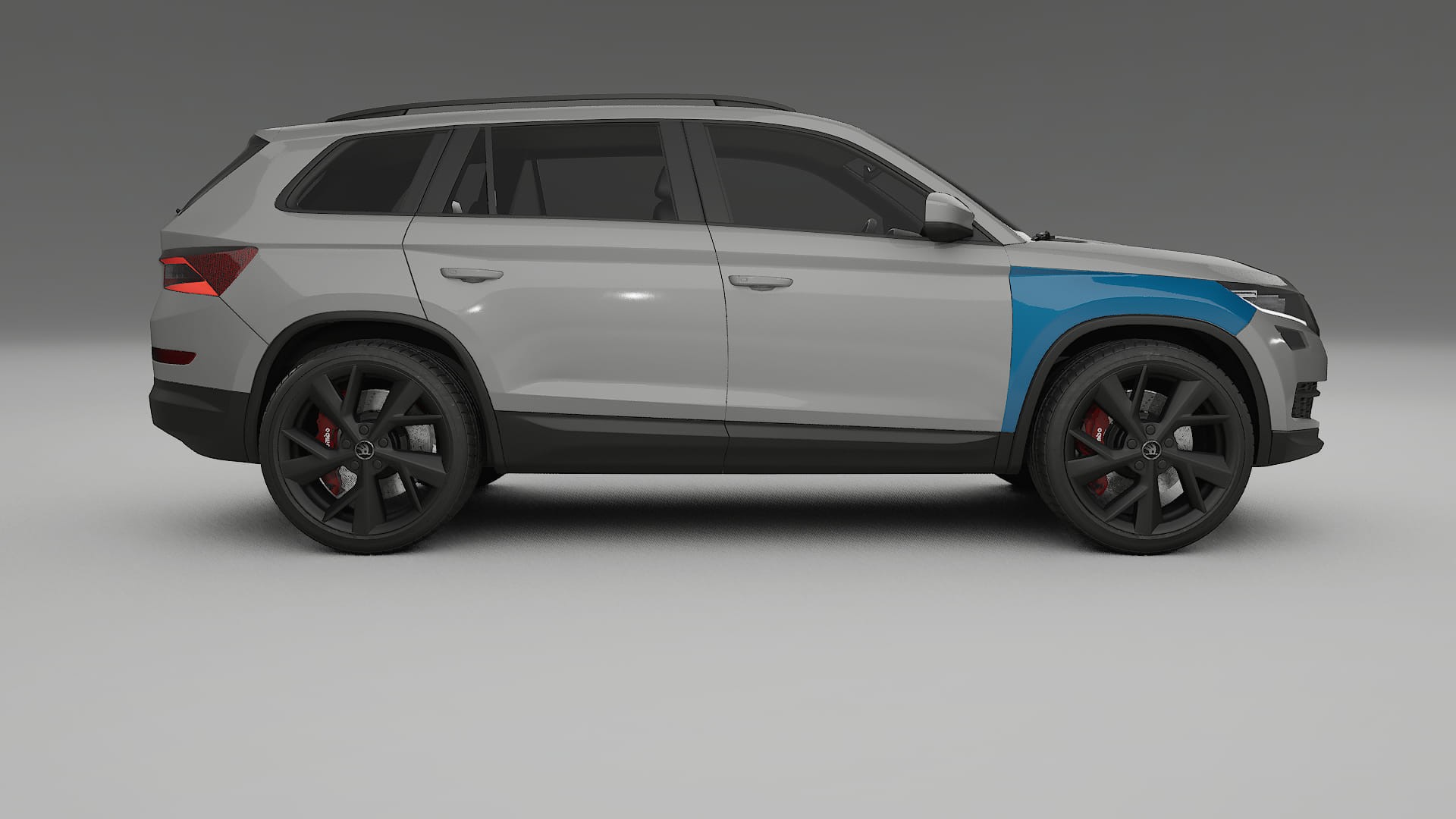 Škoda Kodiaq NS7 Lackschutzfolie | CrystalGuard Transparente PPF Komplett-Vorgeschnittener Kit