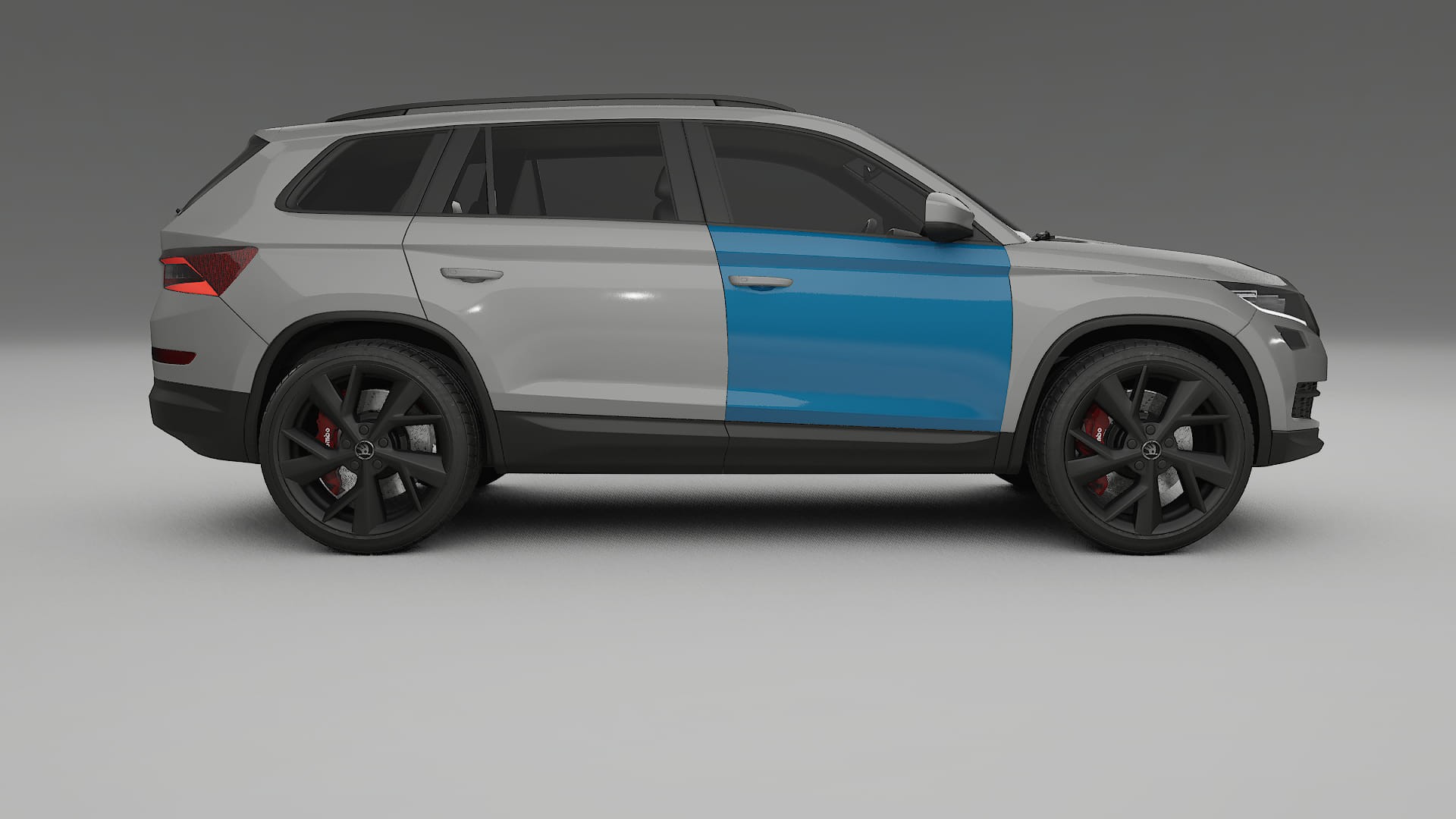 Škoda Kodiaq NS7 Lackschutzfolie | CrystalGuard Transparente PPF Komplett-Vorgeschnittener Kit