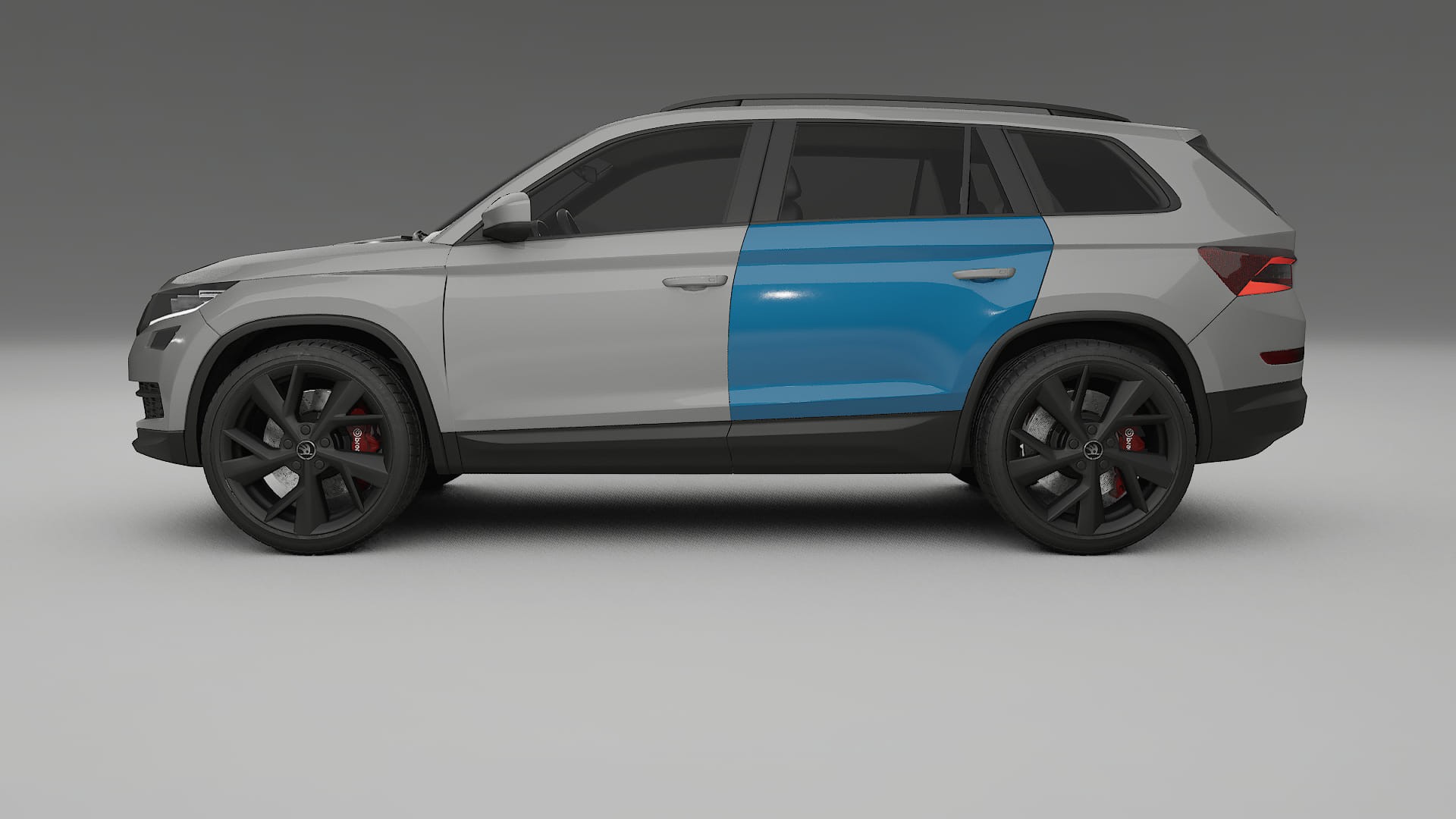Škoda Kodiaq NS7 Lackschutzfolie | CrystalGuard Transparente PPF Komplett-Vorgeschnittener Kit