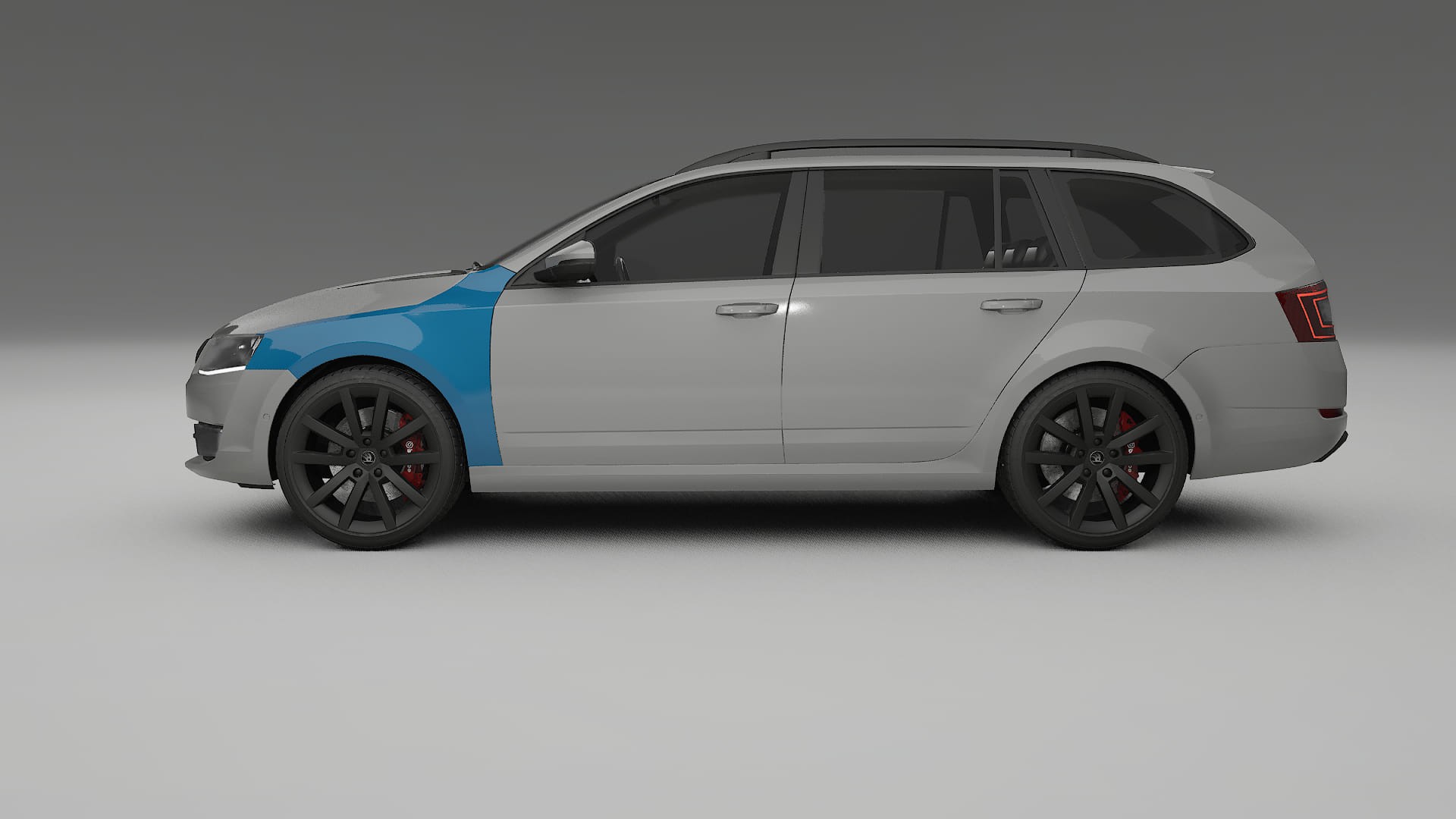 Škoda Octavia kombi 5E Lackschutzfolie | CrystalGuard Transparente PPF Komplett-Vorgeschnittener Kit