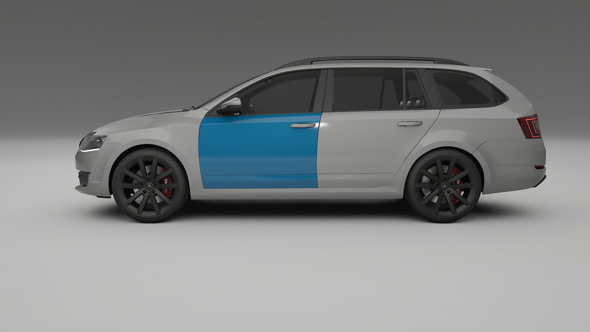 Škoda Octavia kombi 5E Lackschutzfolie | CrystalGuard Transparente PPF Komplett-Vorgeschnittener Kit