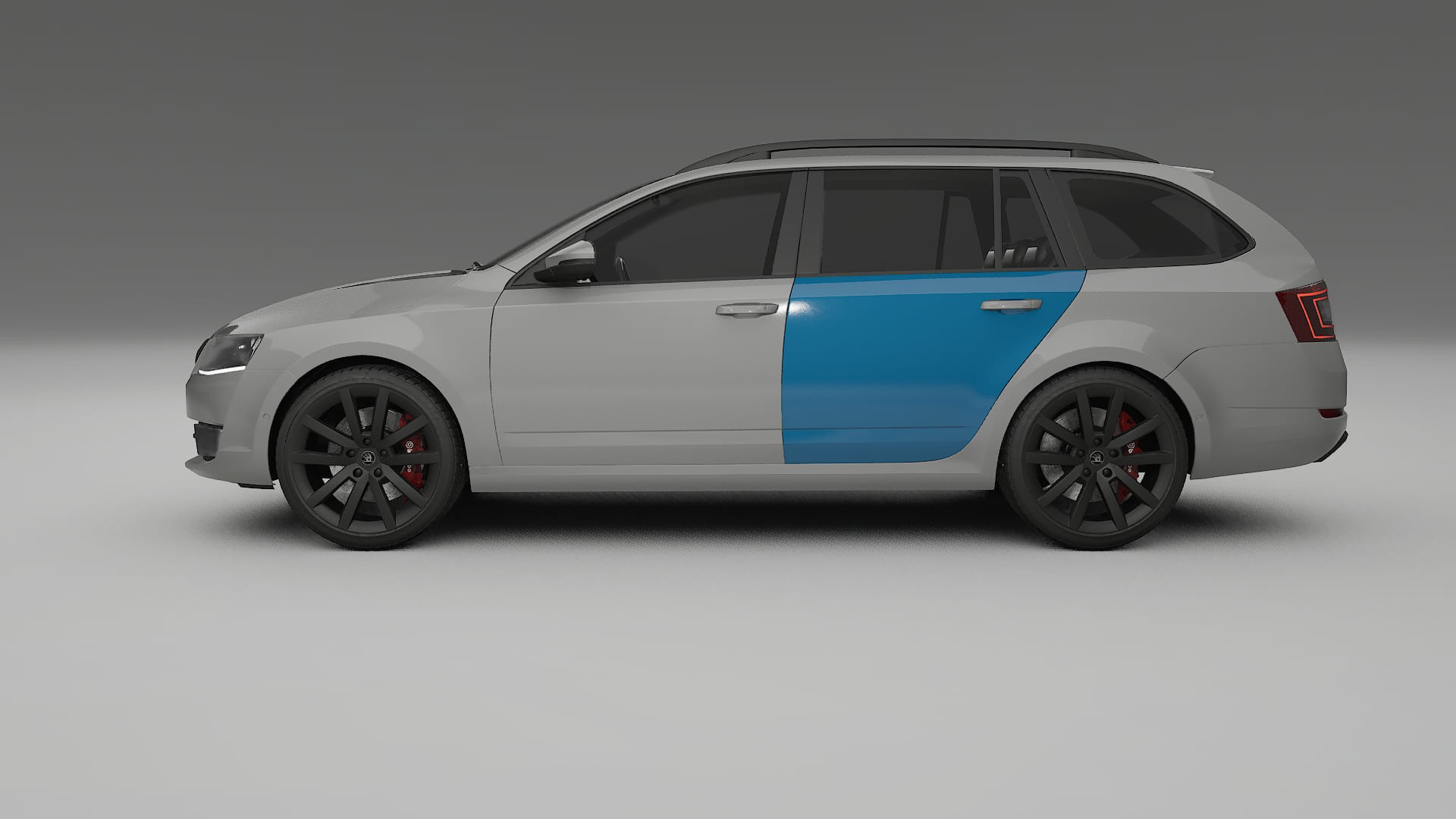 Škoda Octavia kombi 5E Lackschutzfolie | CrystalGuard Transparente PPF Komplett-Vorgeschnittener Kit