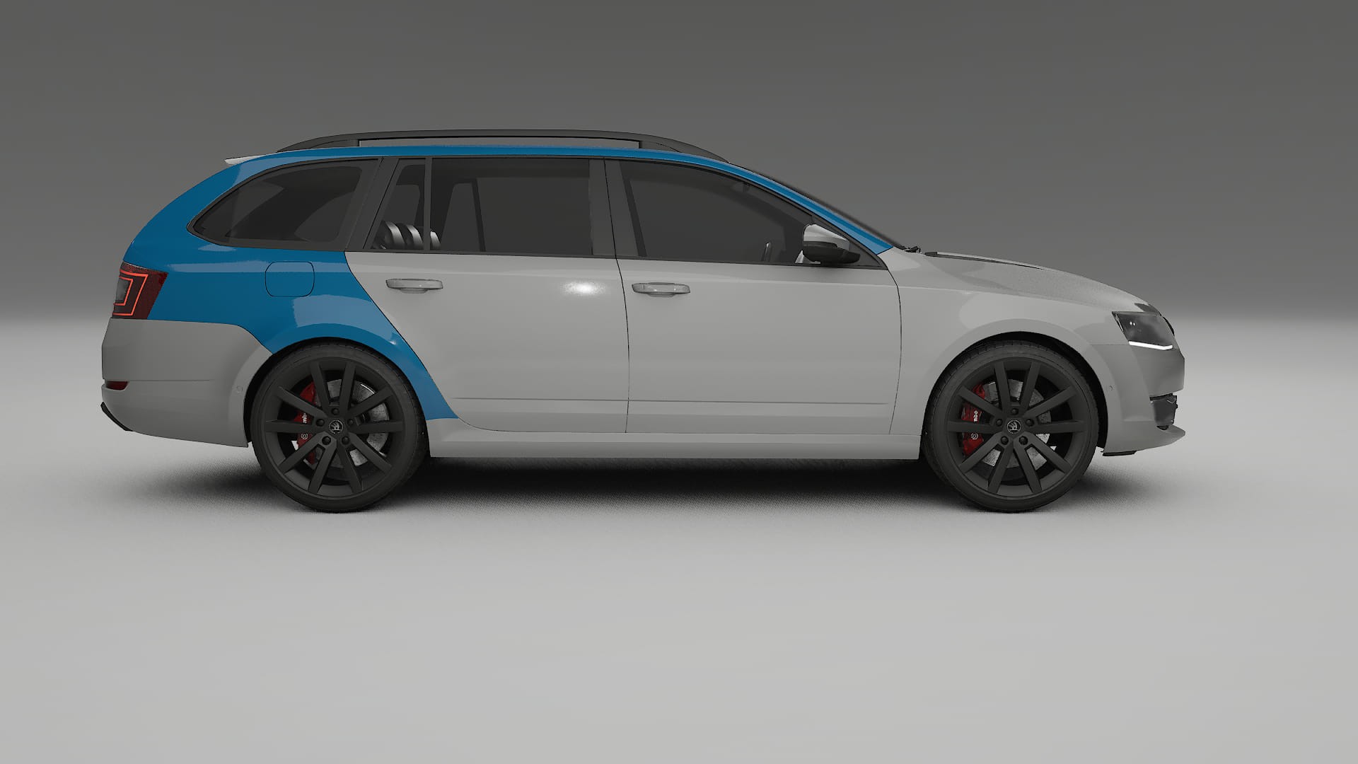 Škoda Octavia kombi 5E Lackschutzfolie | CrystalGuard Transparente PPF Komplett-Vorgeschnittener Kit