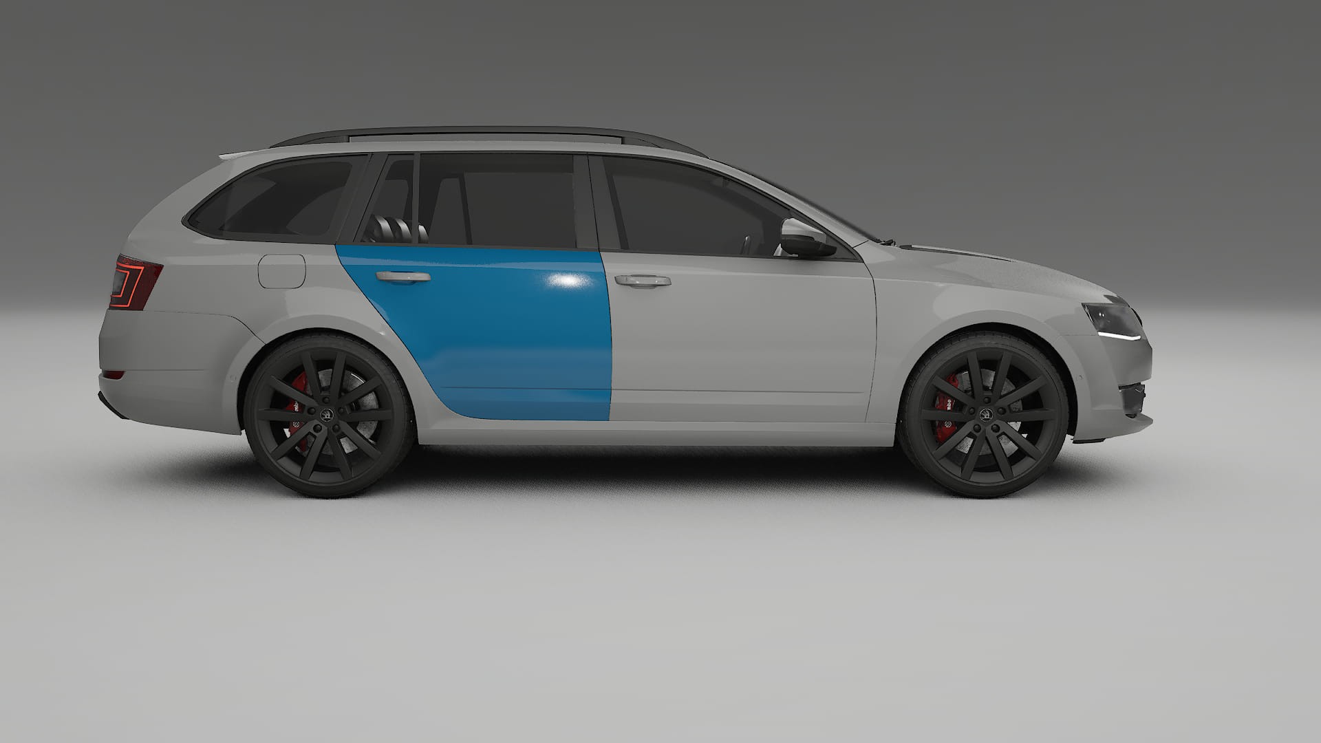 Škoda Octavia kombi 5E Lackschutzfolie | CrystalGuard Transparente PPF Komplett-Vorgeschnittener Kit
