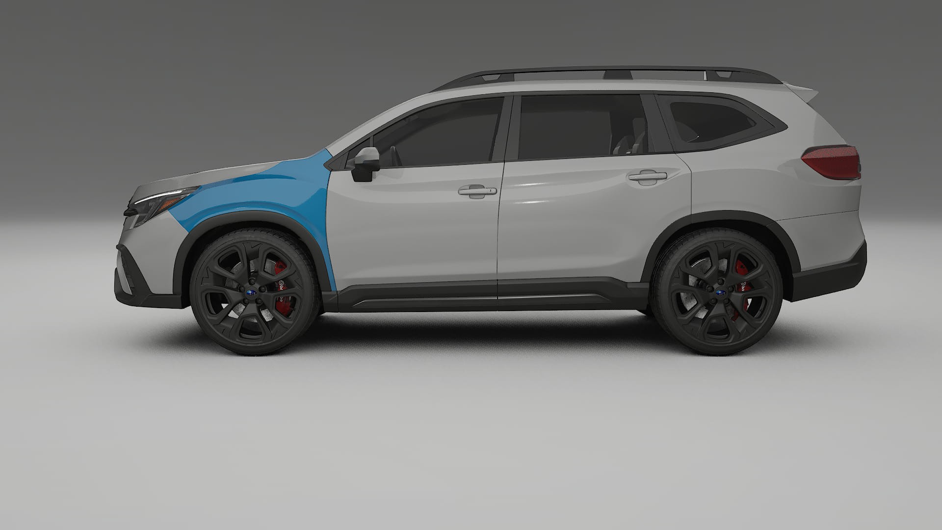 Subaru Ascent BT facelift Lackschutzfolie | CrystalGuard Transparente PPF Komplett-Vorgeschnittener Kit