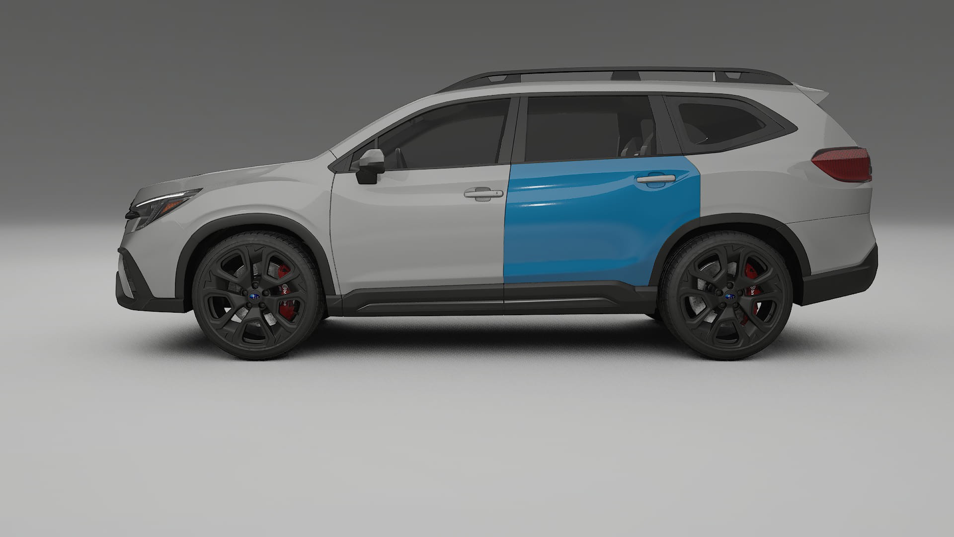 Subaru Ascent BT facelift Lackschutzfolie | CrystalGuard Transparente PPF Komplett-Vorgeschnittener Kit
