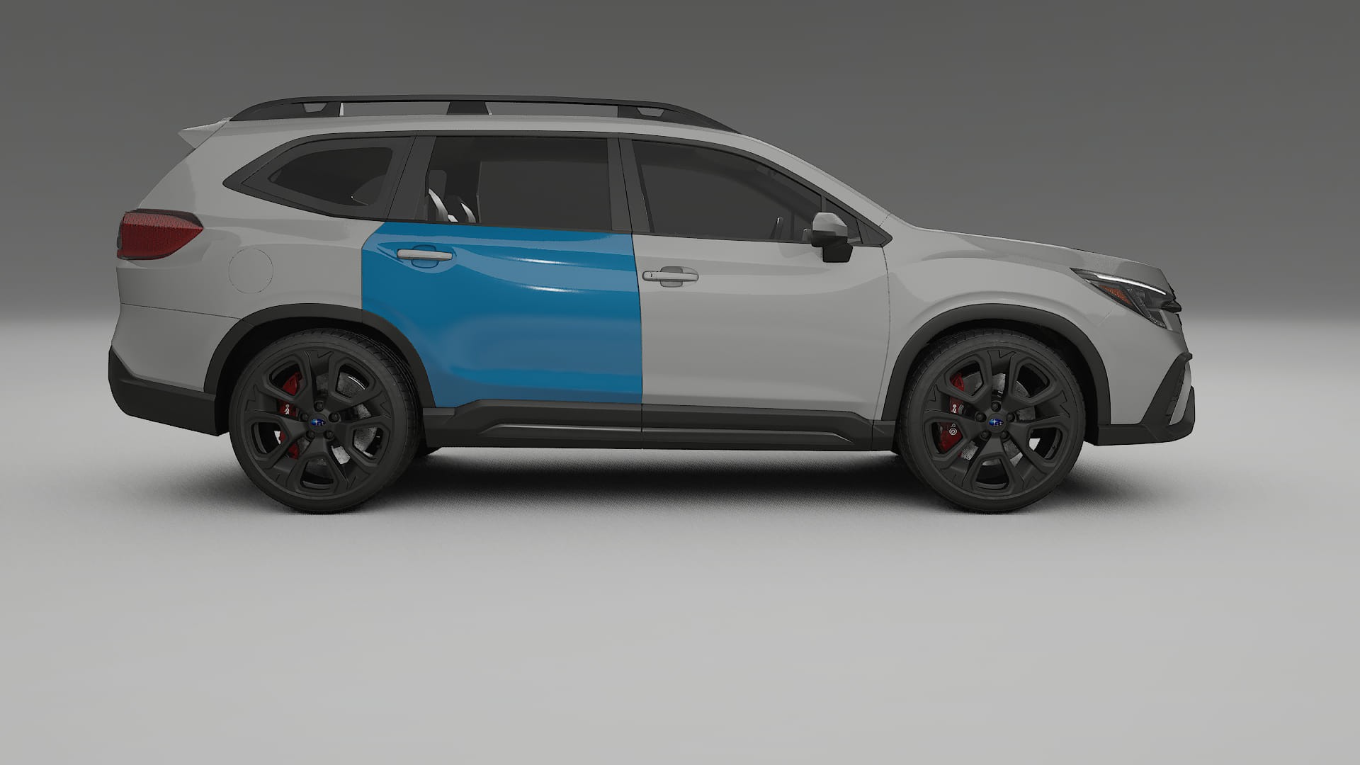 Subaru Ascent BT facelift Lackschutzfolie | CrystalGuard Transparente PPF Komplett-Vorgeschnittener Kit