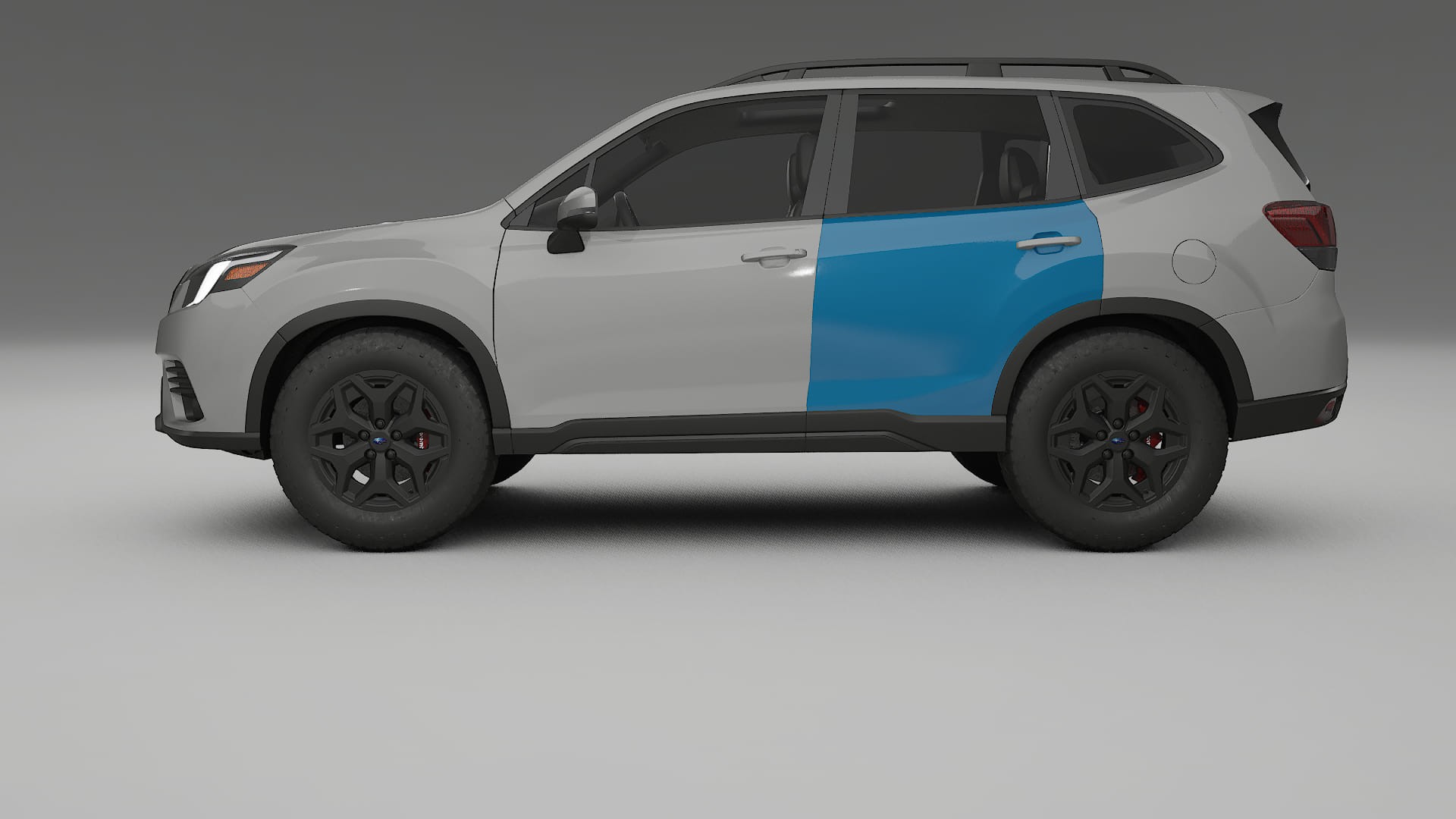 Subaru Forester V SK facelift Lackschutzfolie | CrystalGuard Transparente PPF Komplett-Vorgeschnittener Kit