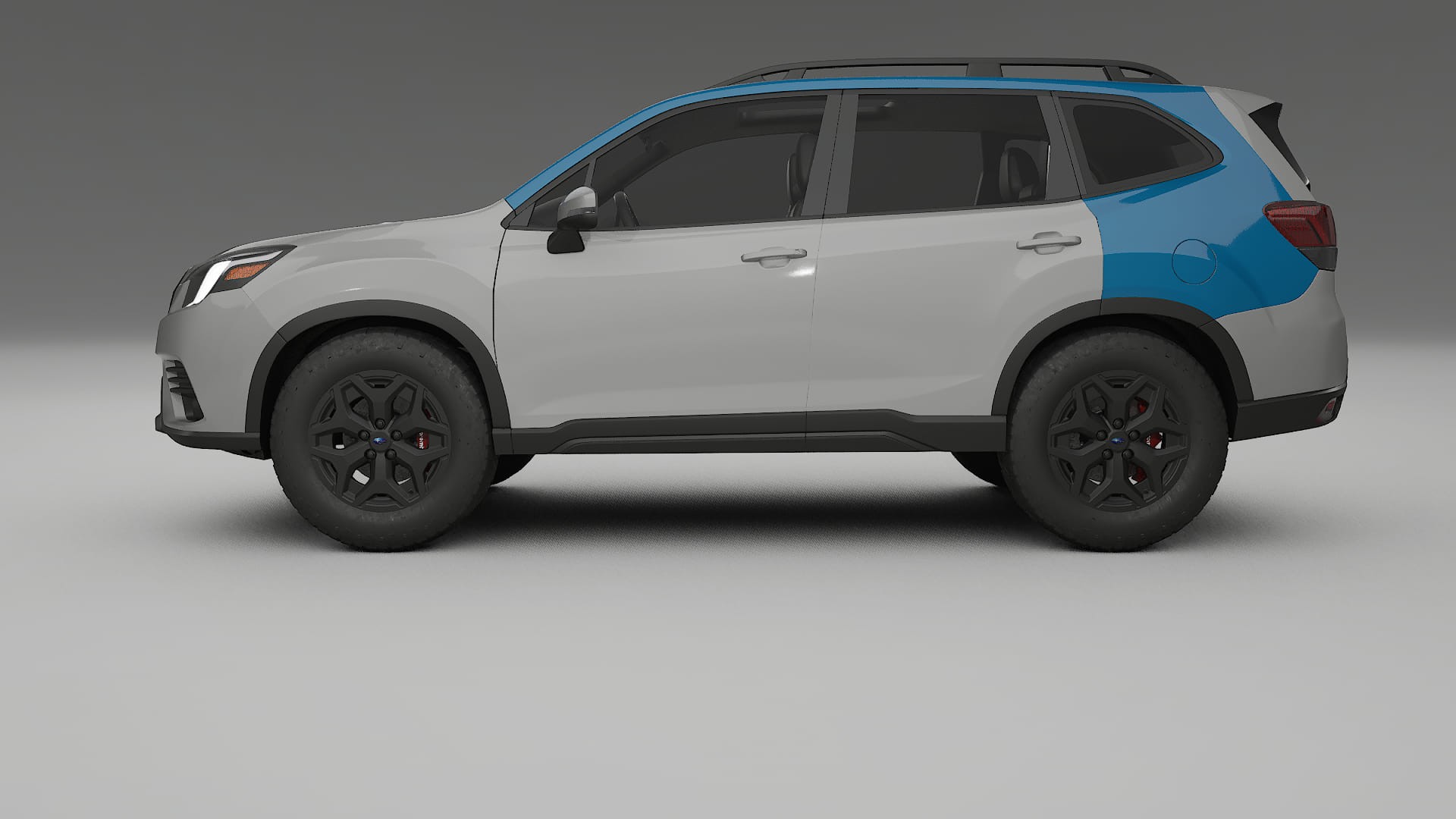 Subaru Forester V SK facelift Lackschutzfolie | CrystalGuard Transparente PPF Komplett-Vorgeschnittener Kit