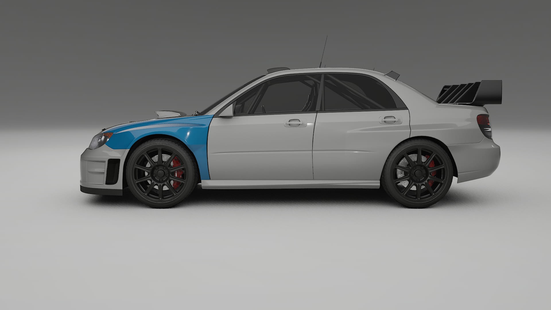 Subaru Impreza WRC GD Lackschutzfolie | CrystalGuard Transparente PPF Komplett-Vorgeschnittener Kit