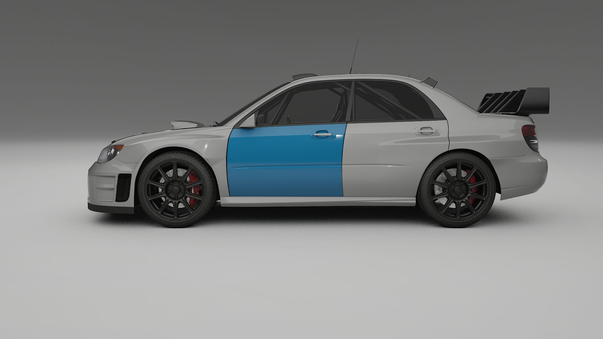 Subaru Impreza WRC GD Lackschutzfolie | CrystalGuard Transparente PPF Komplett-Vorgeschnittener Kit