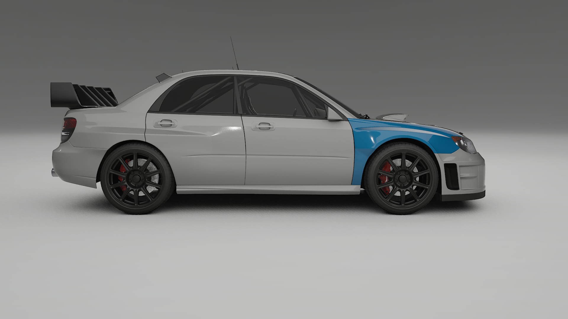 Subaru Impreza WRC GD Lackschutzfolie | CrystalGuard Transparente PPF Komplett-Vorgeschnittener Kit