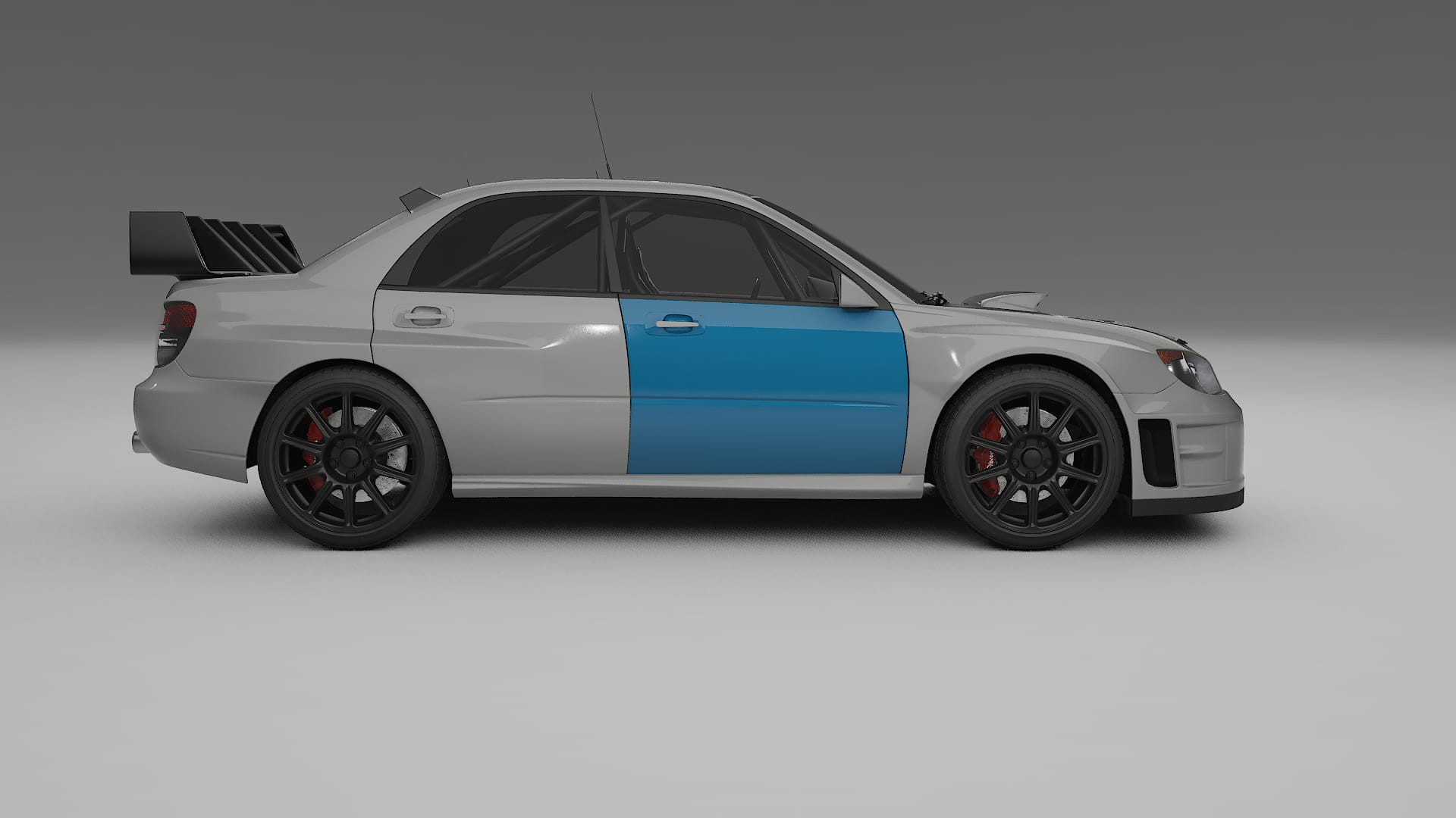Subaru Impreza WRC GD Lackschutzfolie | CrystalGuard Transparente PPF Komplett-Vorgeschnittener Kit