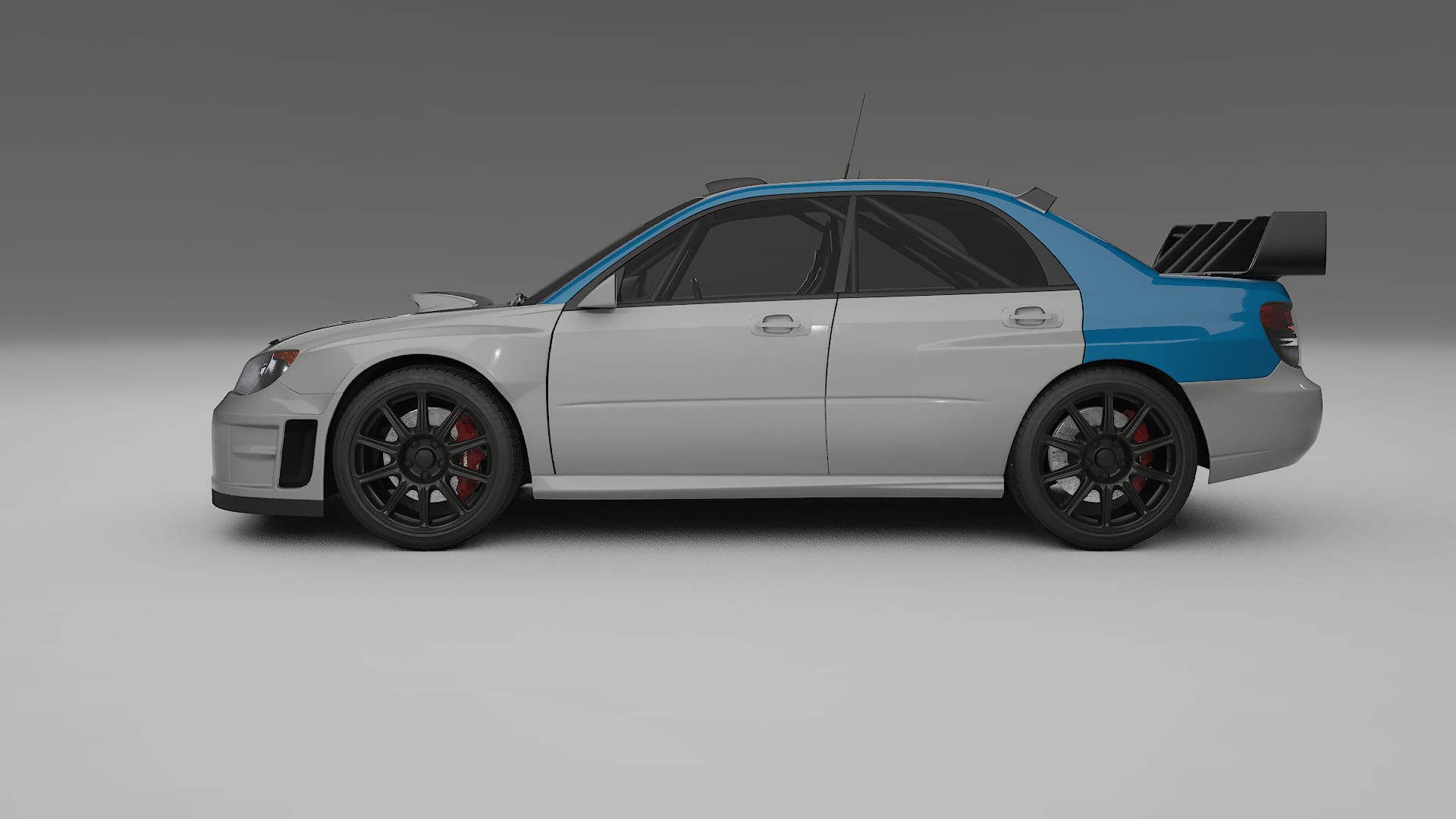 Subaru Impreza WRC GD Lackschutzfolie | CrystalGuard Transparente PPF Komplett-Vorgeschnittener Kit