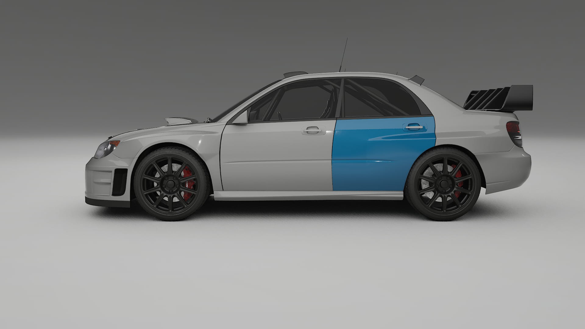 Subaru Impreza WRC GD Lackschutzfolie | CrystalGuard Transparente PPF Komplett-Vorgeschnittener Kit