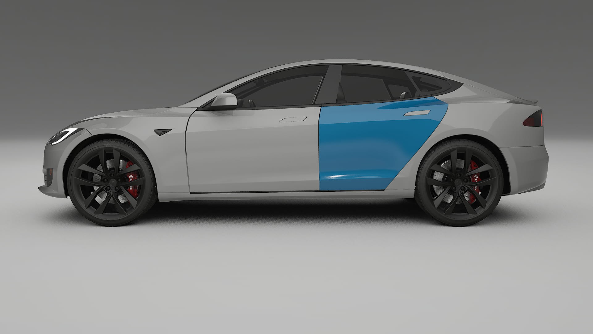 Tesla Model-S Refresh Lackschutzfolie | CrystalGuard Transparente PPF Komplett-Vorgeschnittener Kit