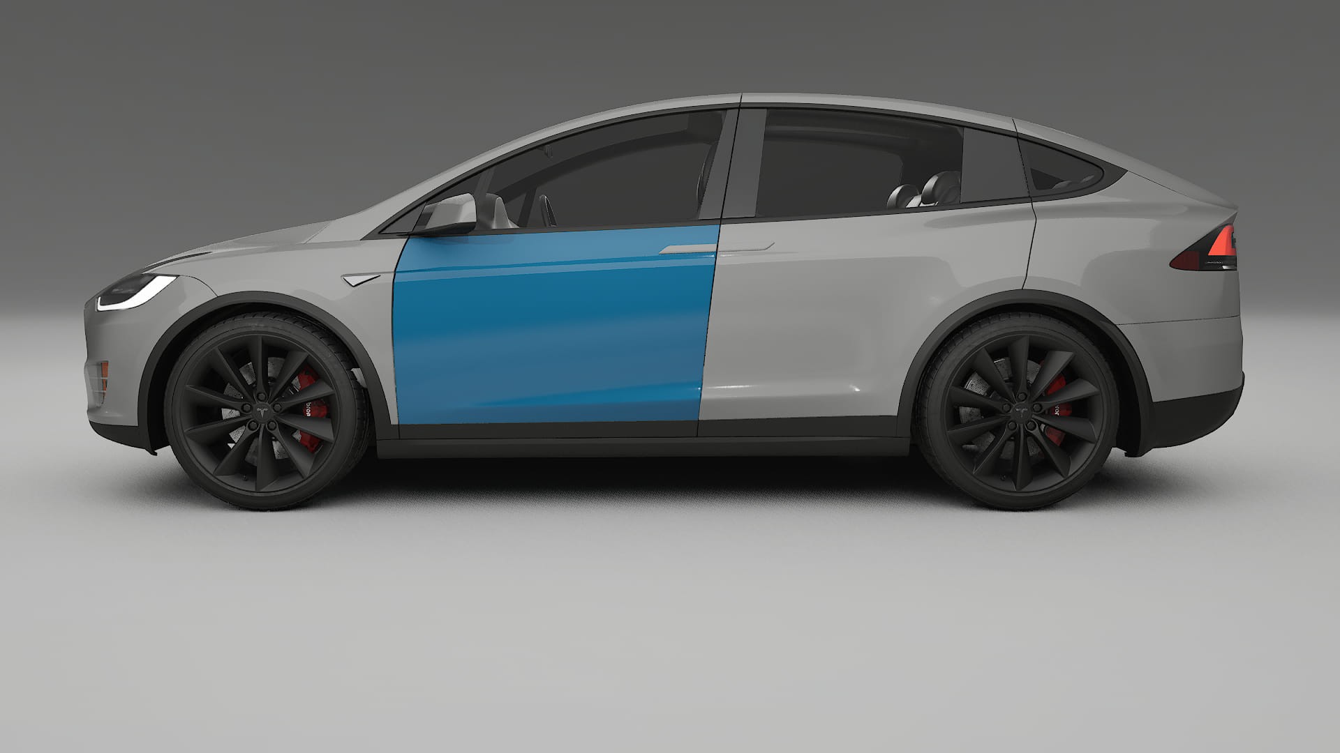 Tesla Model X Lackschutzfolie | CrystalGuard Transparente PPF Komplett-Vorgeschnittener Kit
