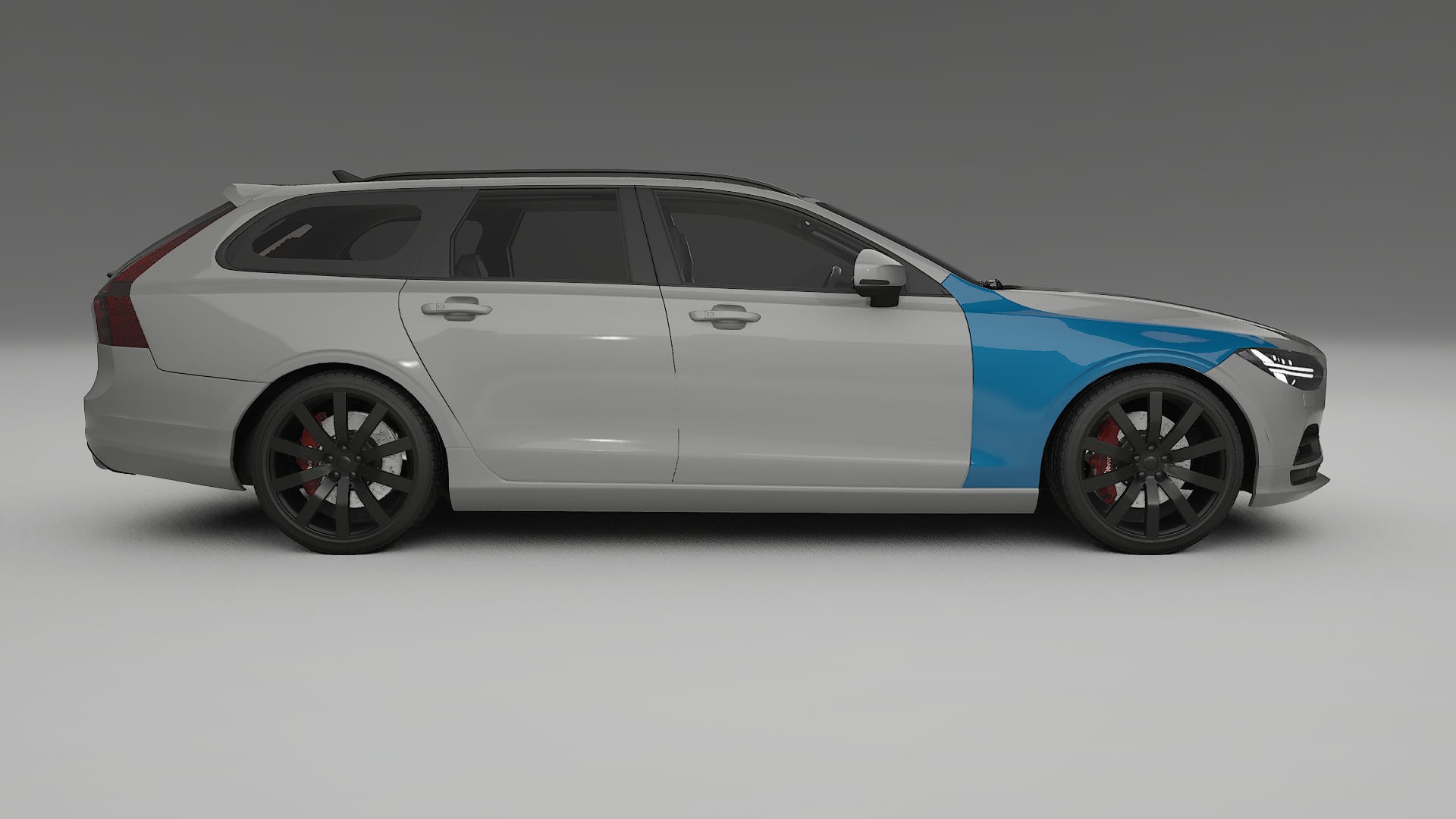 Volvo V90 P5 Lackschutzfolie | CrystalGuard Transparente PPF Komplett-Vorgeschnittener Kit