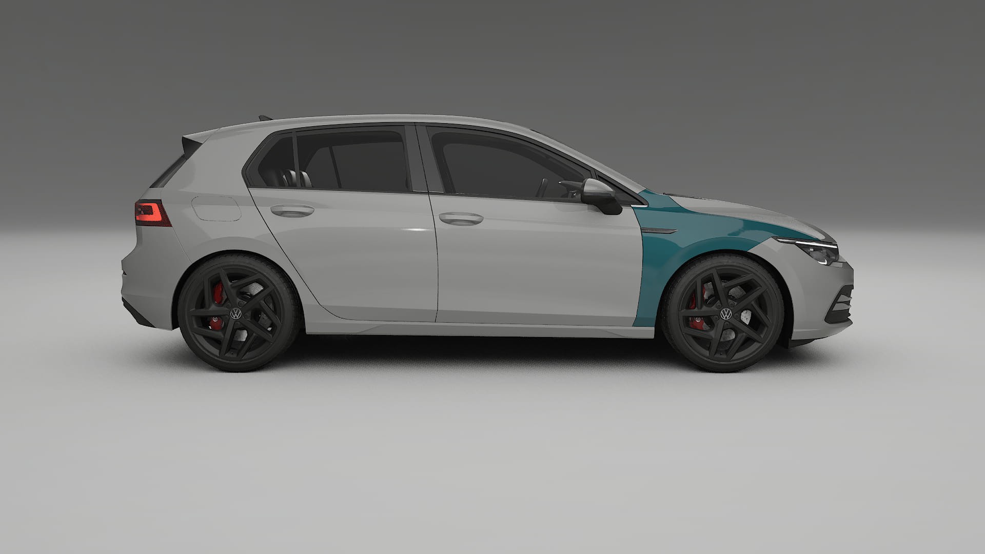 VW Golf Mk8 Lackschutzfolie | CrystalGuard Transparente PPF Komplett-Vorgeschnittener Kit