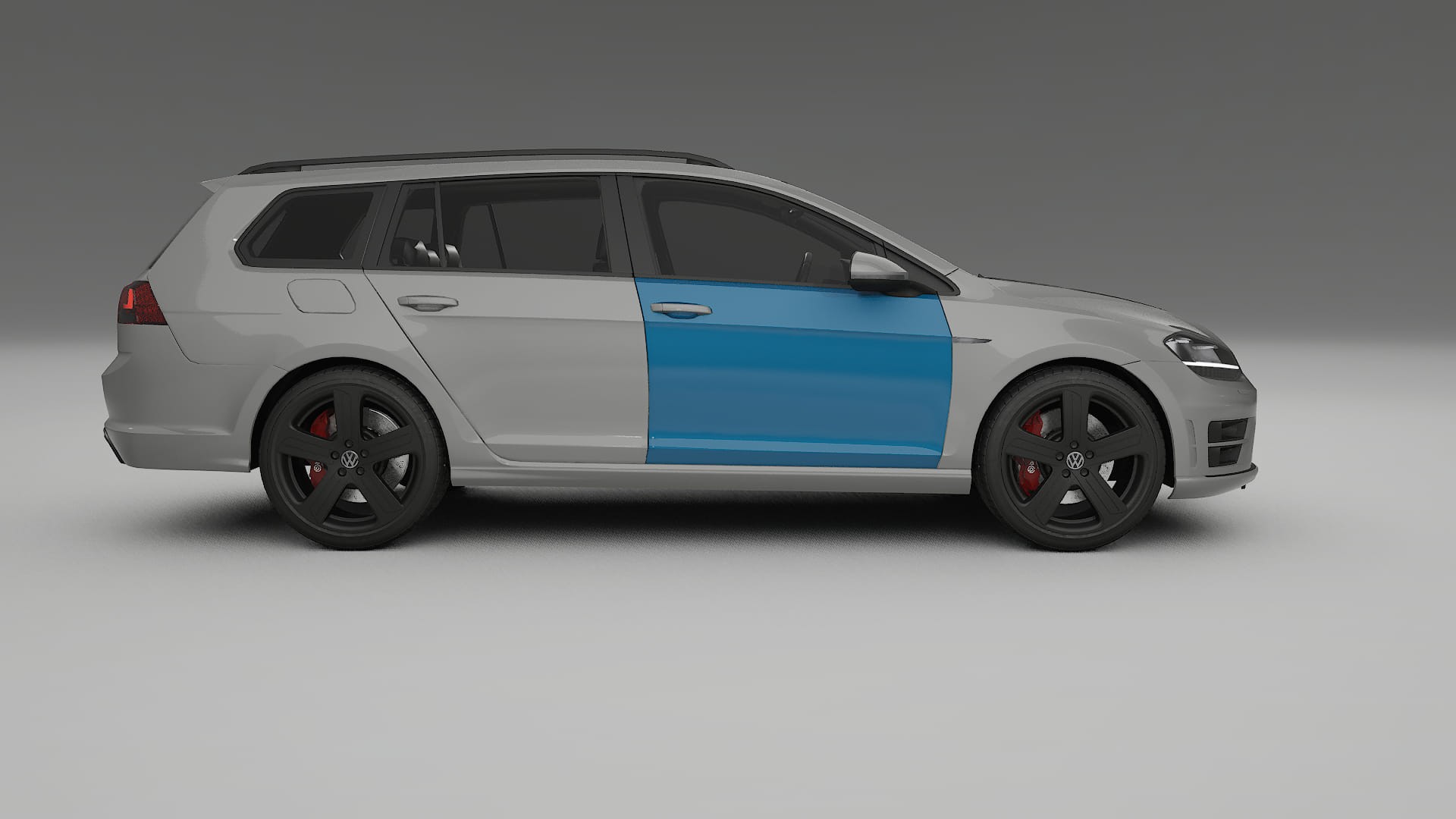 VW Golf Variant Mk7 Lackschutzfolie | CrystalGuard Transparente PPF Komplett-Vorgeschnittener Kit