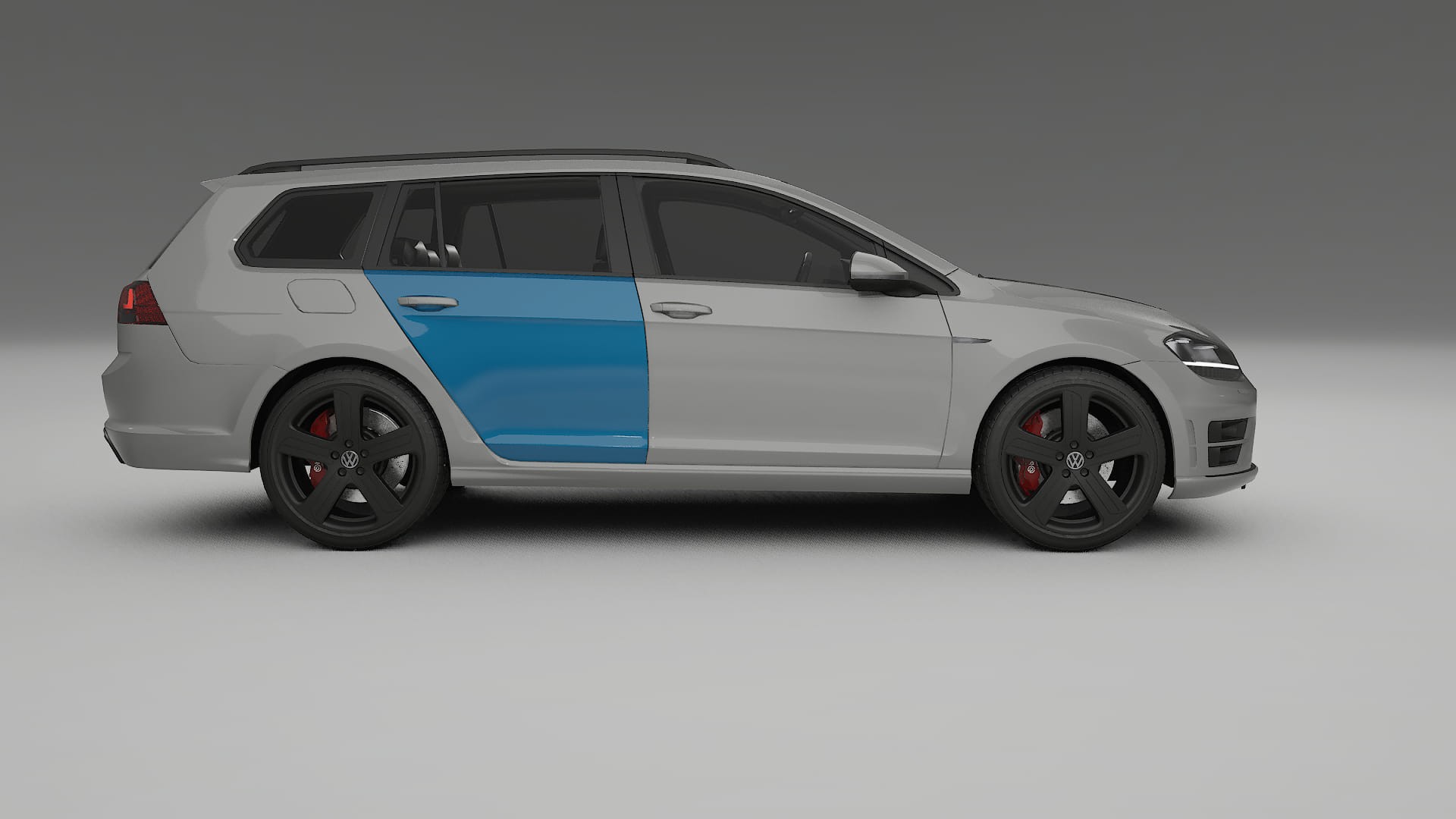 VW Golf Variant Mk7 Lackschutzfolie | CrystalGuard Transparente PPF Komplett-Vorgeschnittener Kit