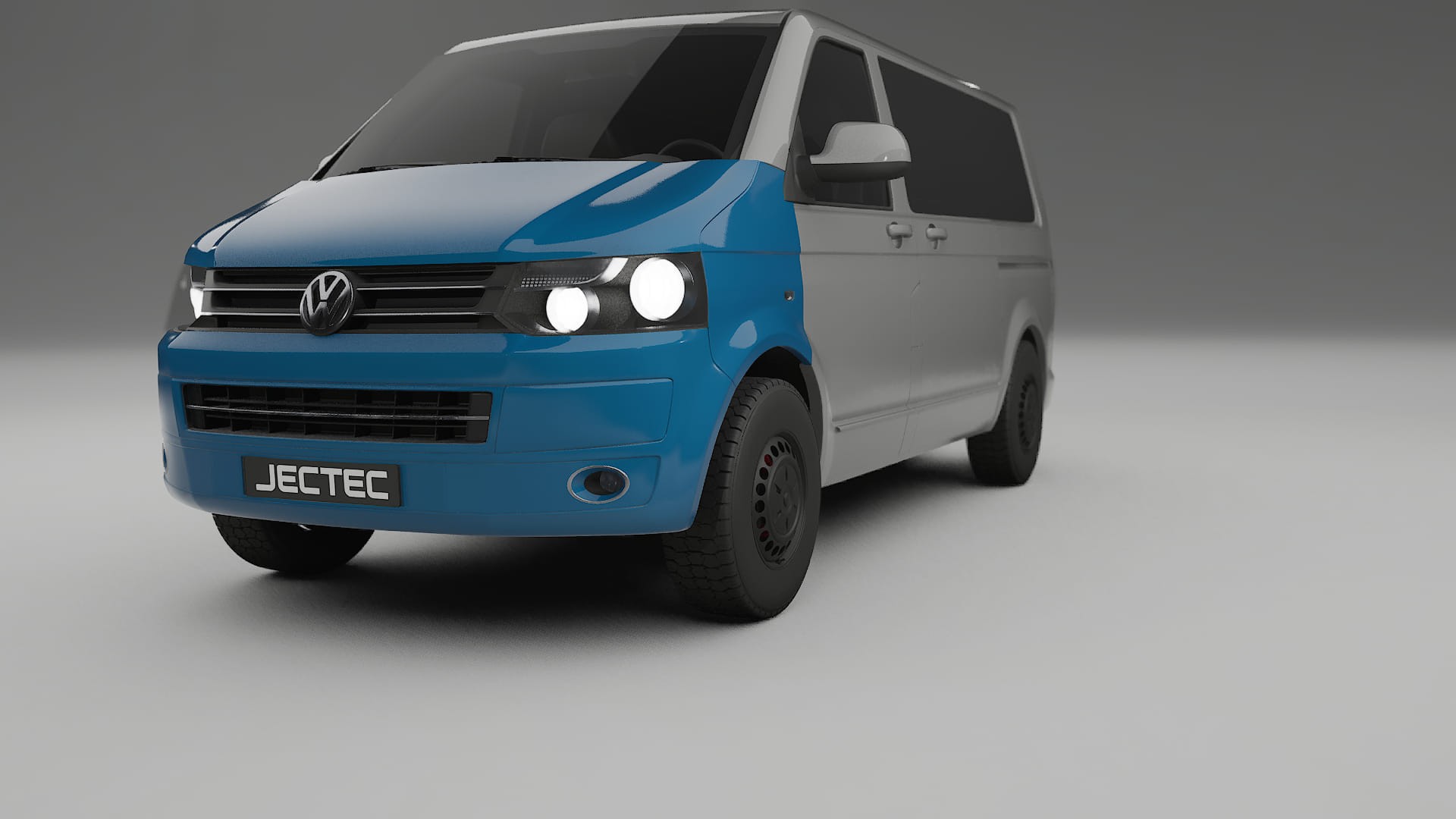 VW Transporter T5 Caravelle Lackschutzfolie | CrystalGuard Transparente PPF Komplett-Vorgeschnittener Kit