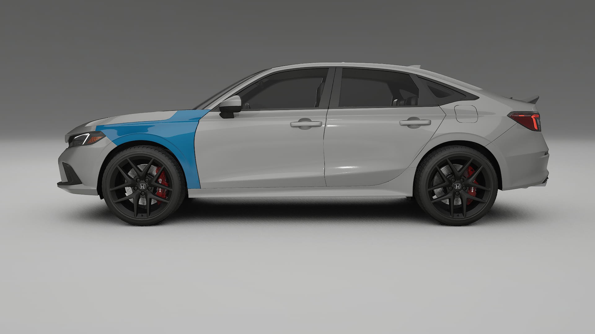 Honda Civic Si Lackschutzfolie | CrystalGuard Transparente PPF Komplett-Vorgeschnittener Kit