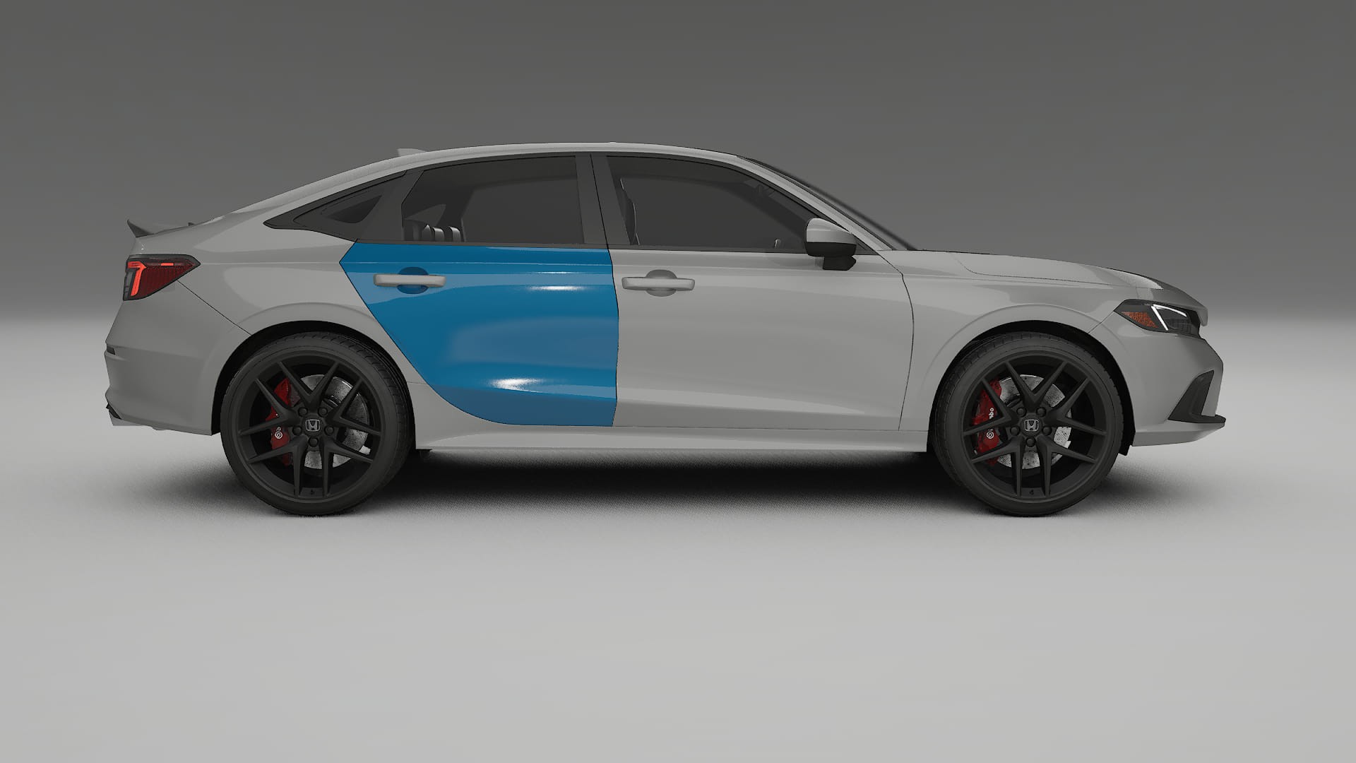 Honda Civic Si Lackschutzfolie | CrystalGuard Transparente PPF Komplett-Vorgeschnittener Kit