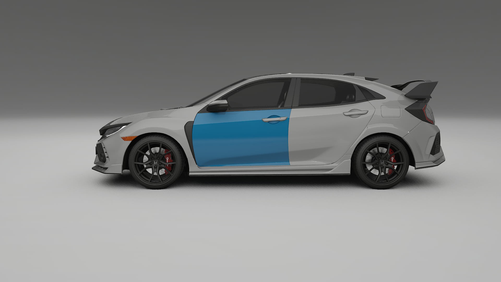 Honda Civic Type-R Lackschutzfolie | CrystalGuard Transparente PPF Komplett-Vorgeschnittener Kit