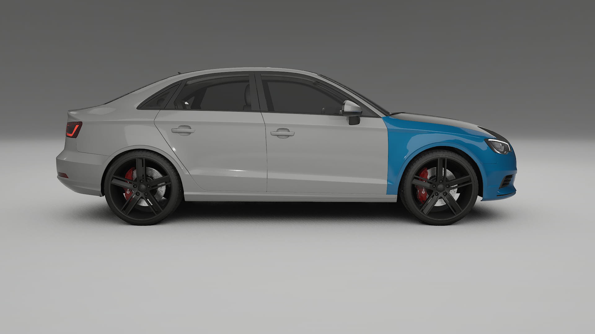 Audi A3 8V Limousine prefacelift PPF | CrystalGuard Frontset mit Carbon-Motorhaube