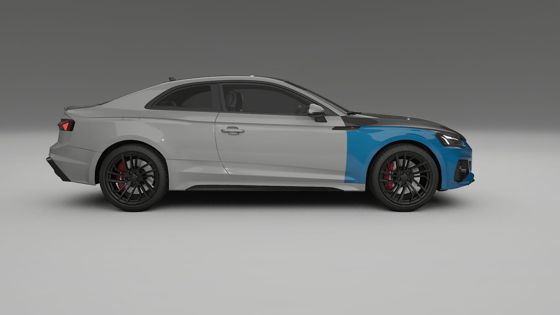 Audi RS5 Coupe B9 facelift PPF | CrystalGuard Frontset mit Carbon-Motorhaube