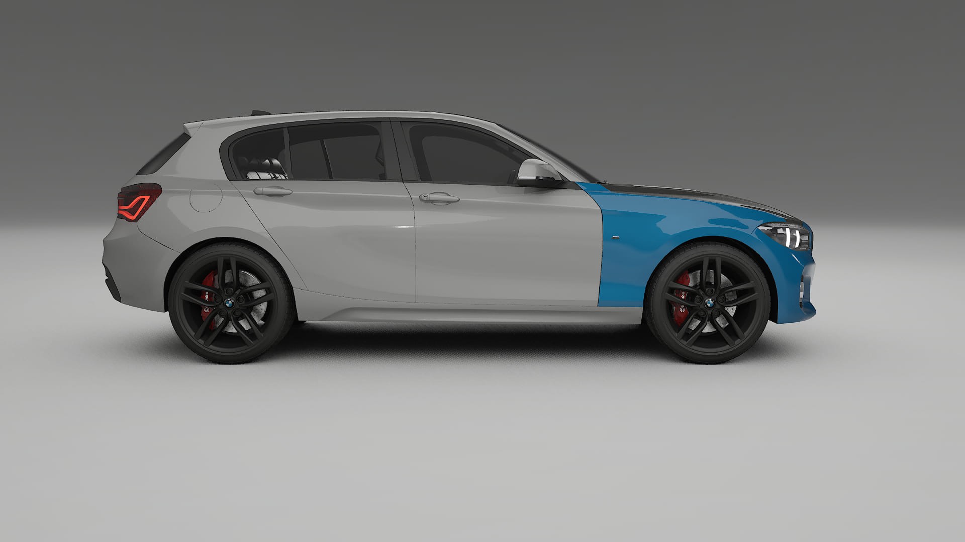 BMW 1 F20 facelift PPF | CrystalGuard Frontset mit Carbon-Motorhaube