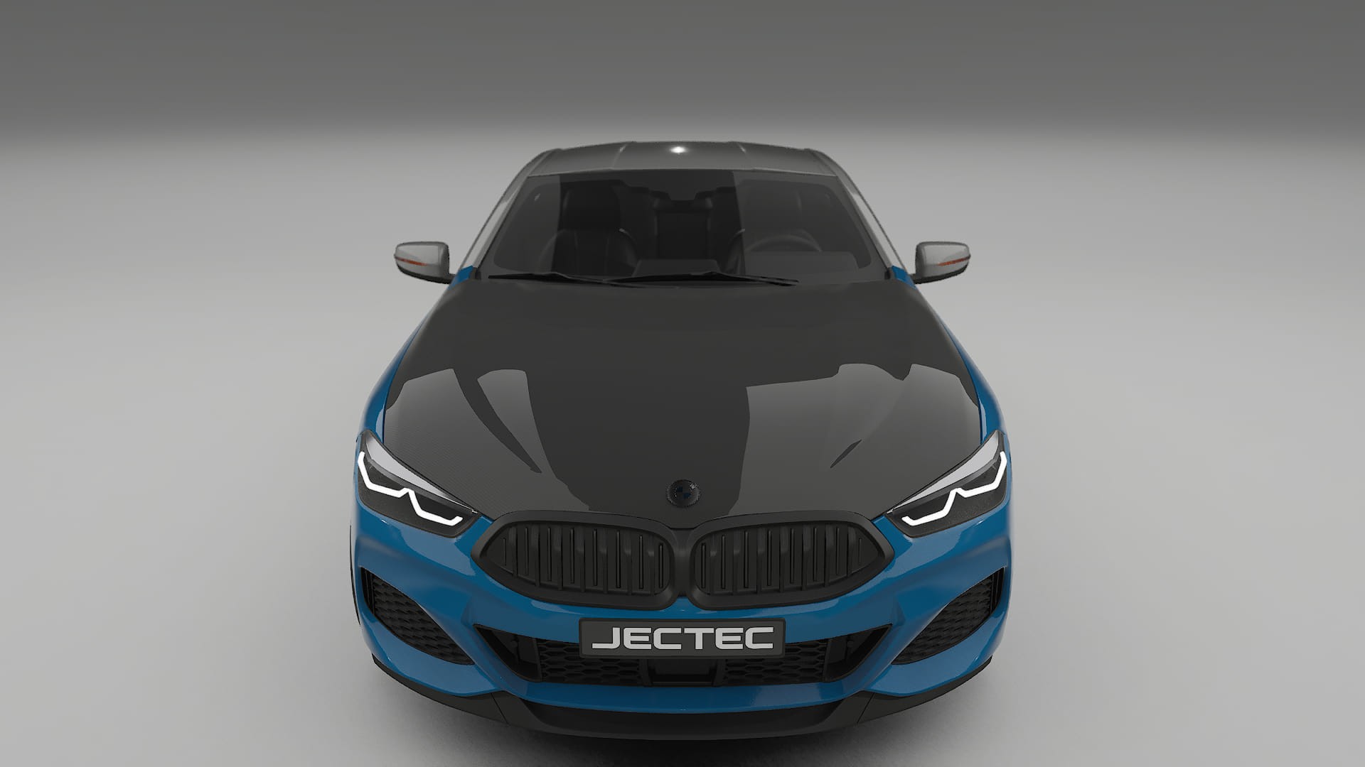 BMW 850 G15 PPF | CrystalGuard Frontset mit Carbon-Motorhaube
