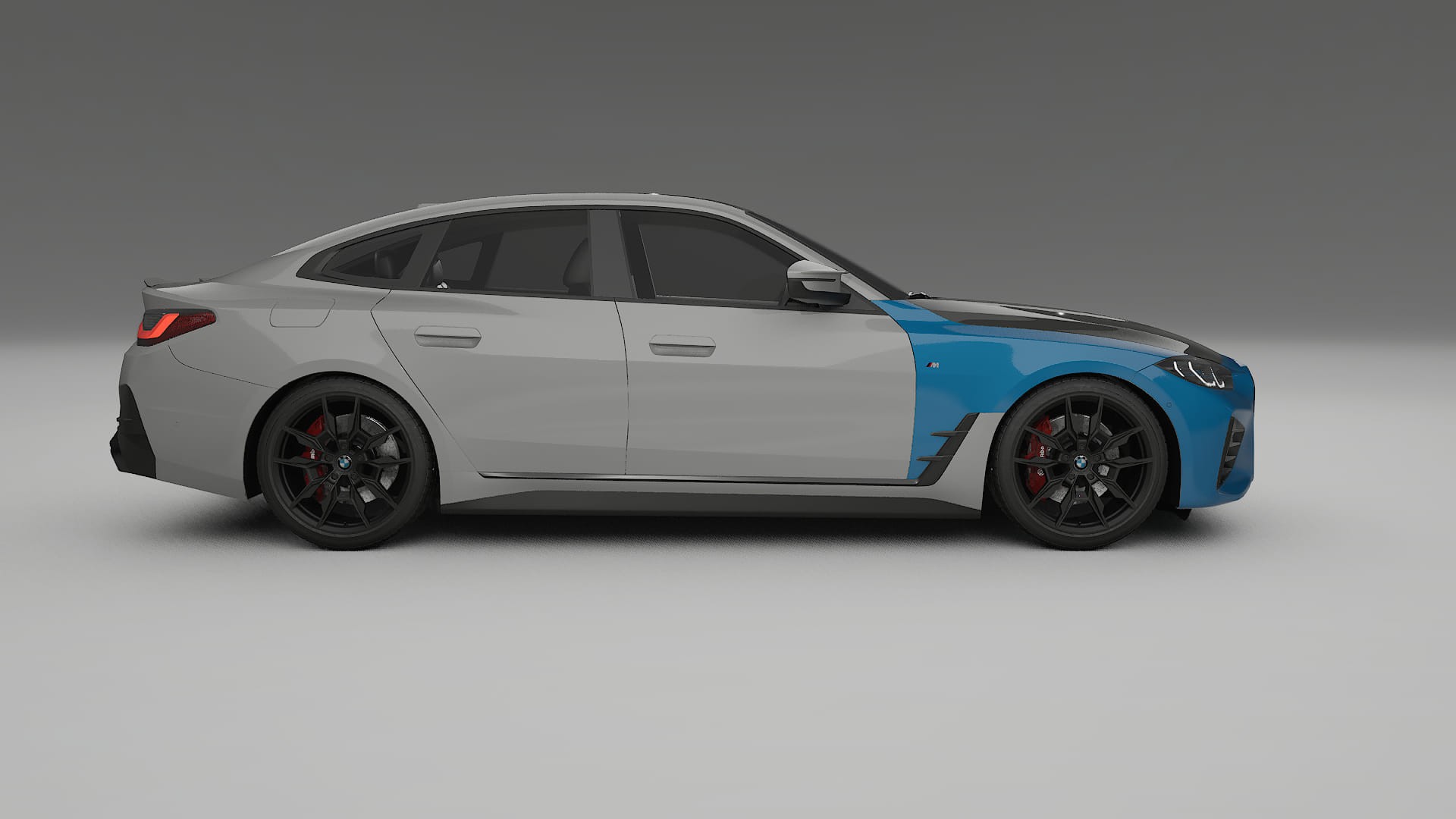 BMW I4 G26 M-Package PPF | CrystalGuard Frontset mit Carbon-Motorhaube