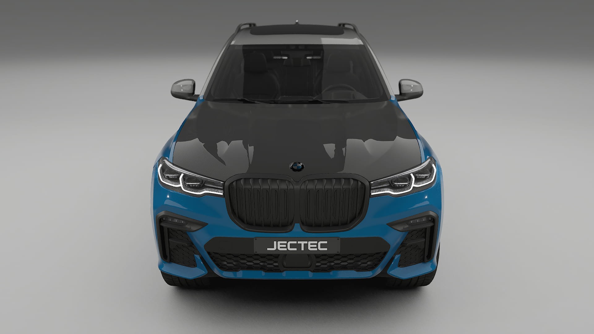BMW X7 M G07 PPF | CrystalGuard Frontset mit Carbon-Motorhaube