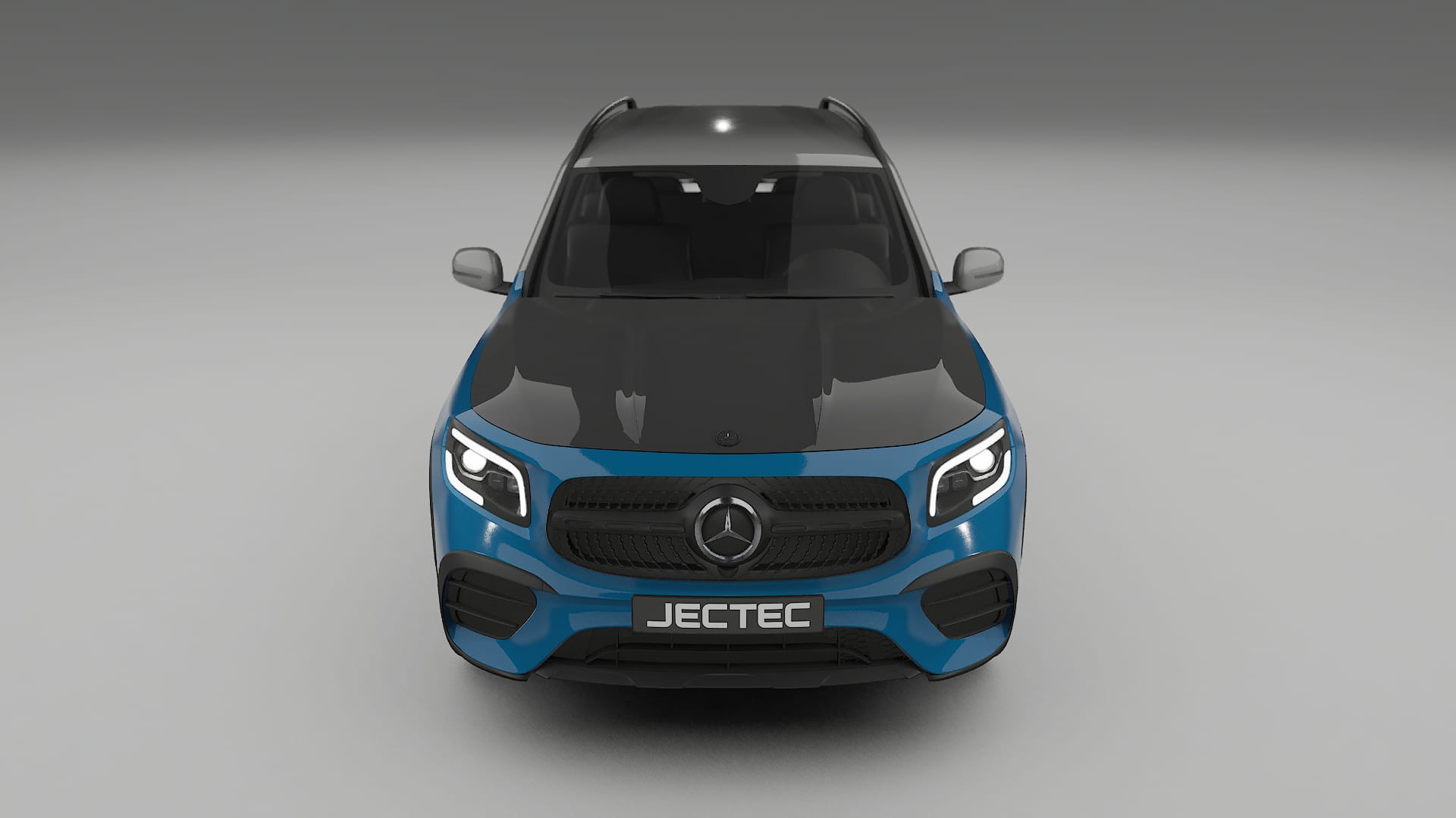 Mercedes AMG GLB PPF | CrystalGuard Frontset mit Carbon-Motorhaube