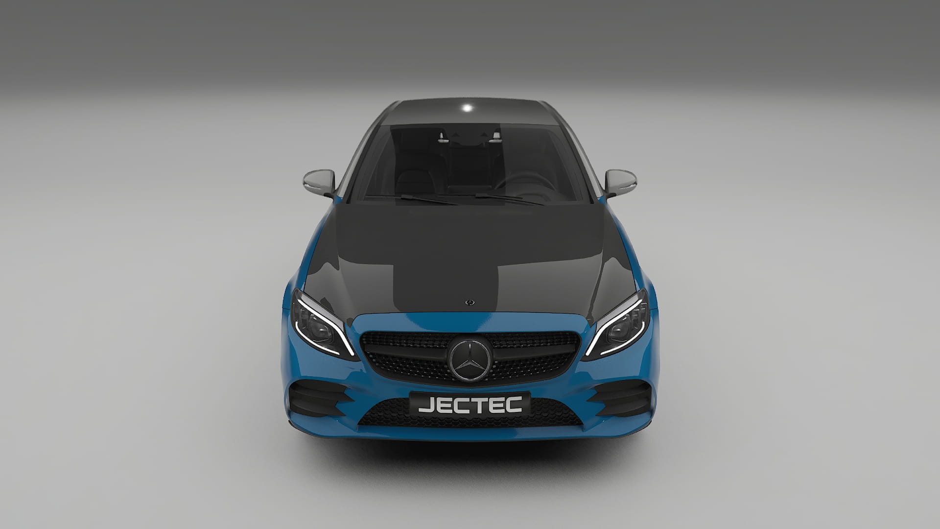 Mercedes C-Class W205 AMG Limousine PPF | CrystalGuard Frontset mit Carbon-Motorhaube