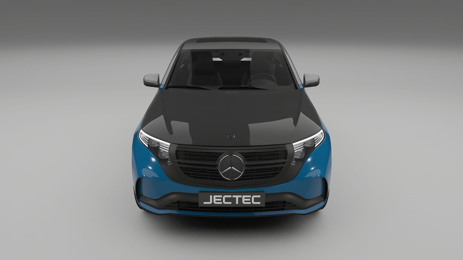 Mercedes EQC AMG PPF | CrystalGuard Frontset mit Carbon-Motorhaube