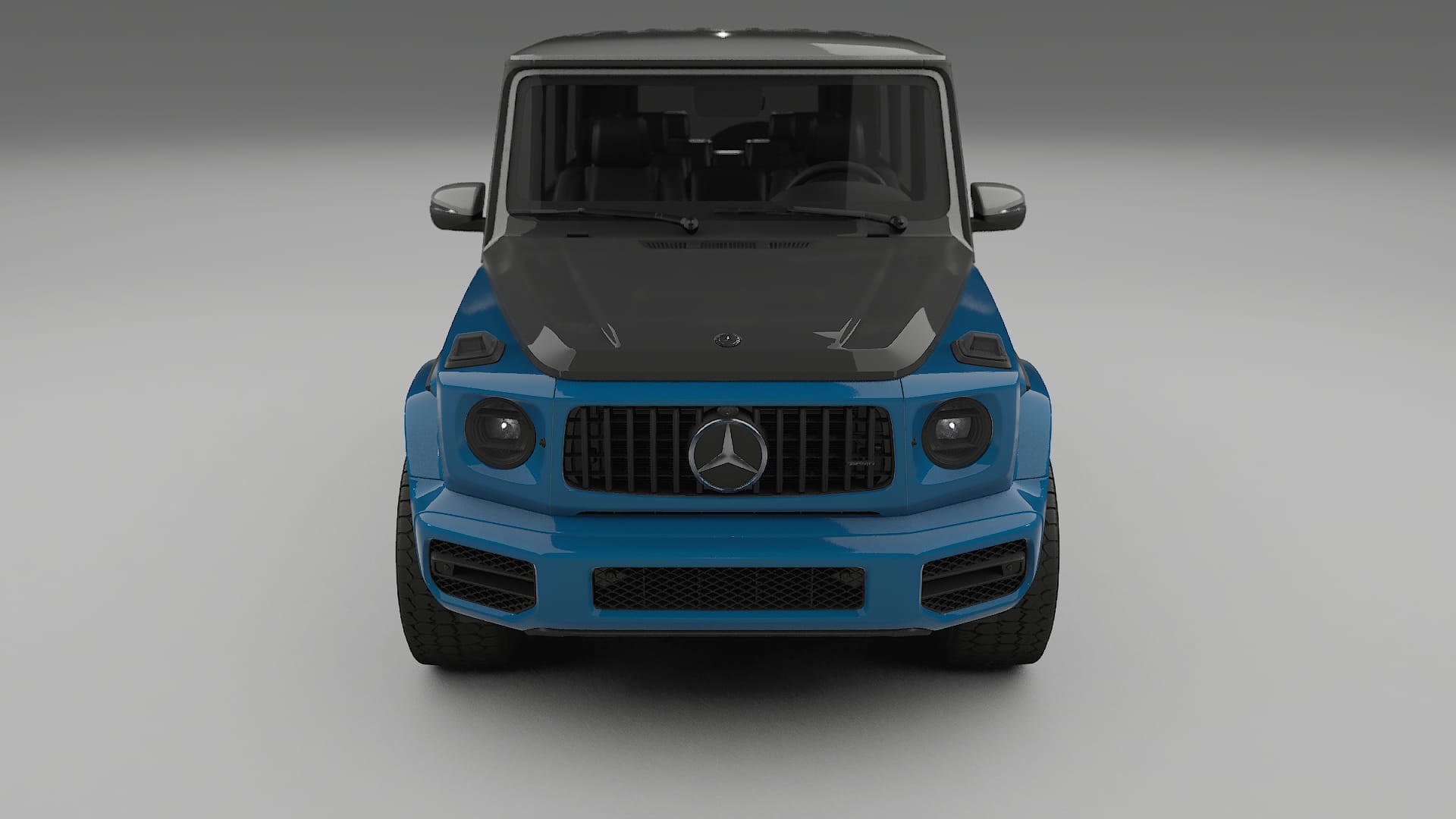 Mercedes G63 AMG W463A PPF | CrystalGuard Frontset mit Carbon-Motorhaube