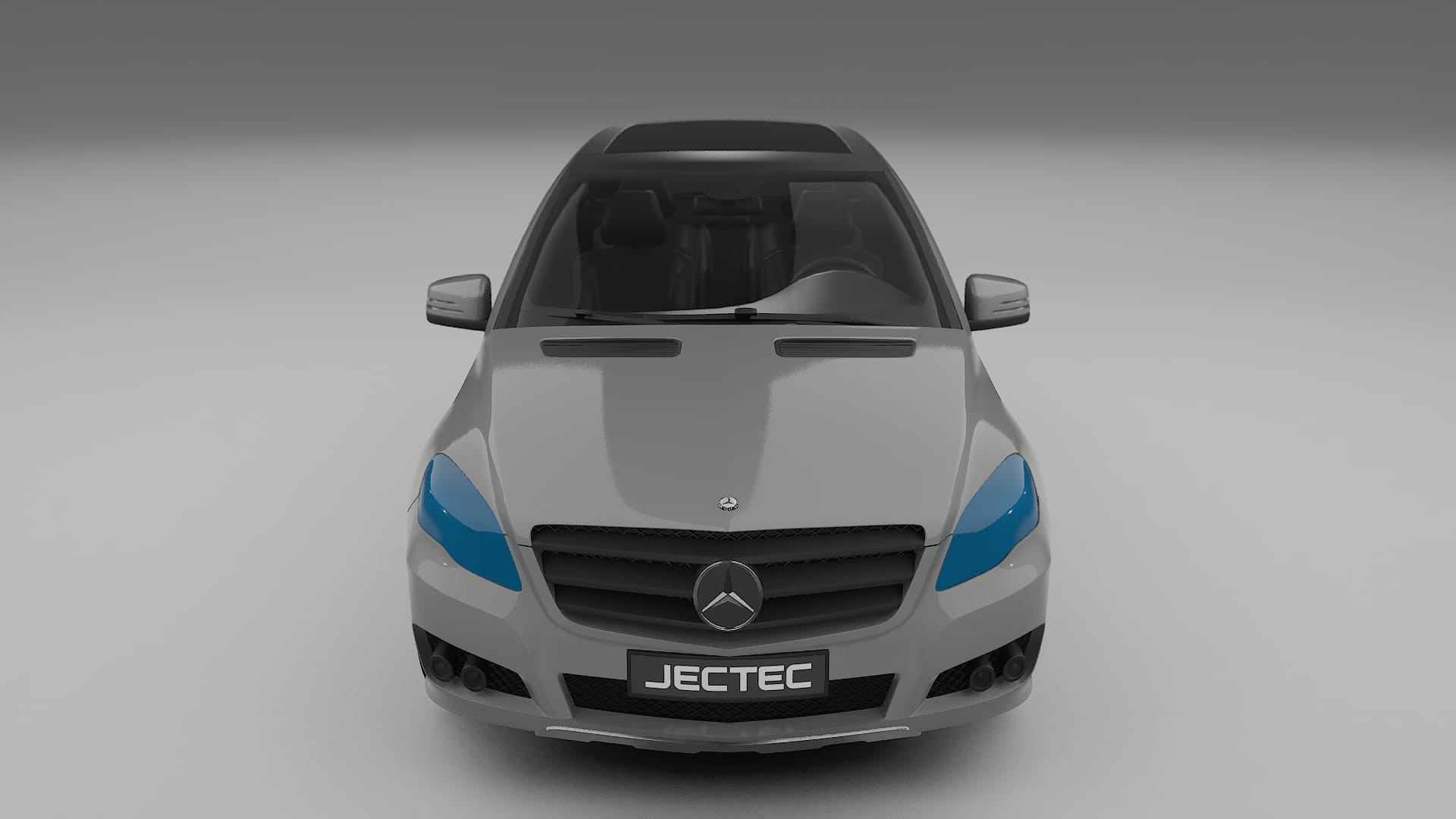 Mercedes R-class W251 facelift PPF | CrystalGuard Frontset mit Carbon-Motorhaube