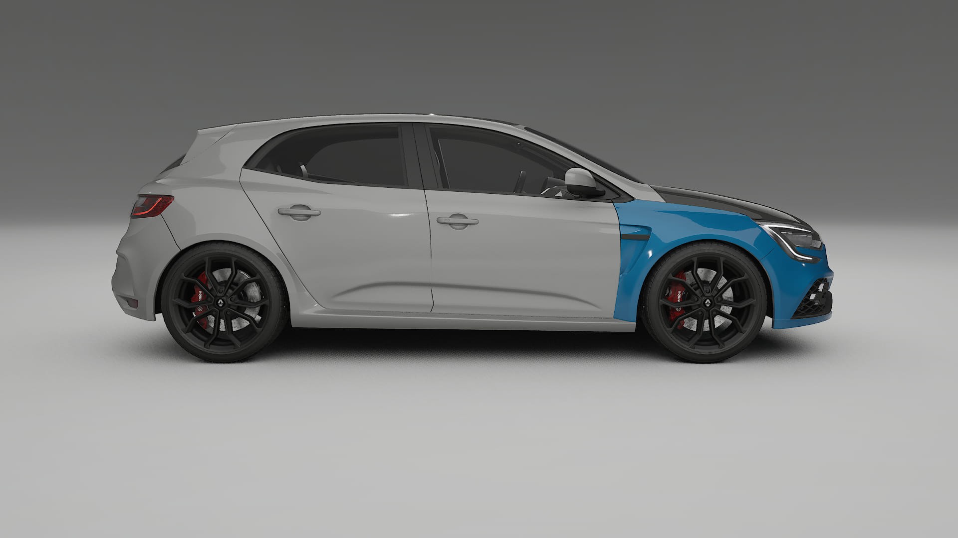 Renault Megane RS IV PPF | CrystalGuard Frontset mit Carbon-Motorhaube