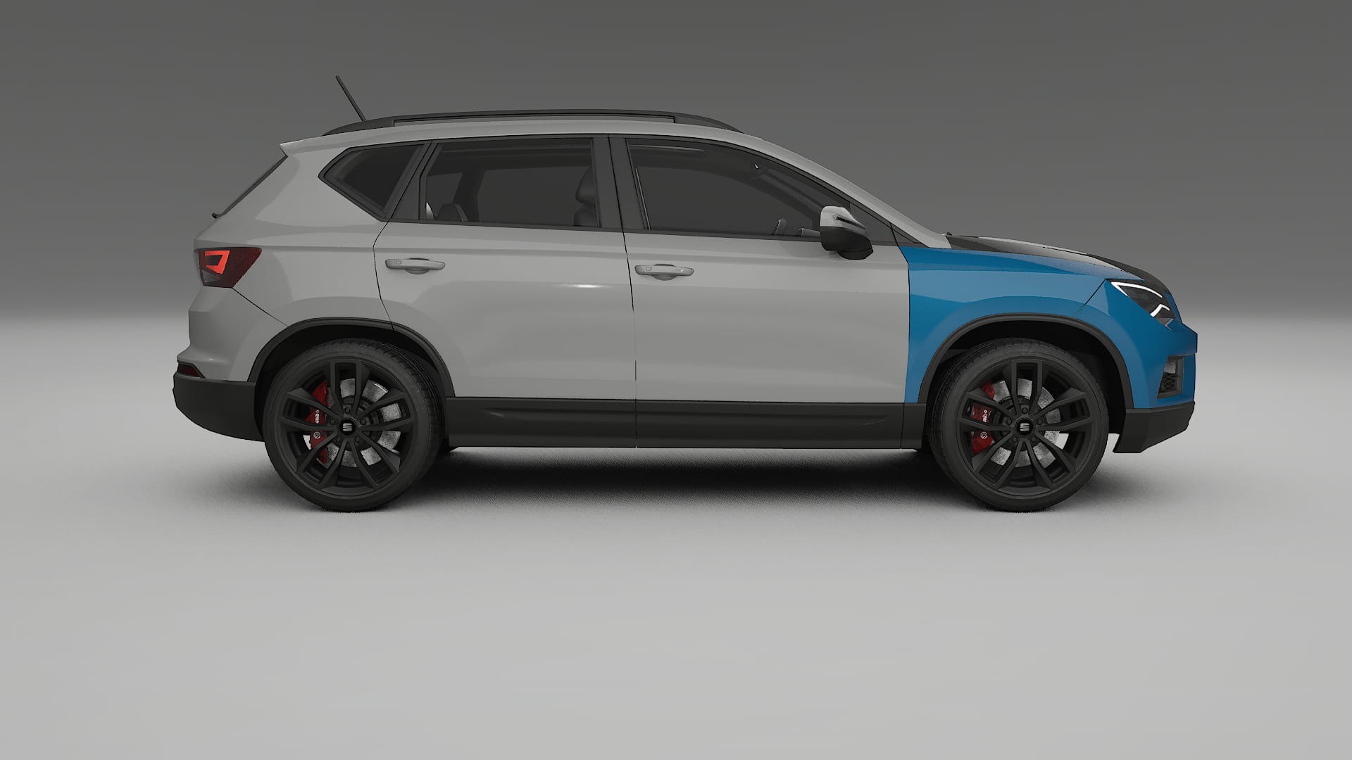 Seat Ateca KH7 PPF | CrystalGuard Frontset mit Carbon-Motorhaube