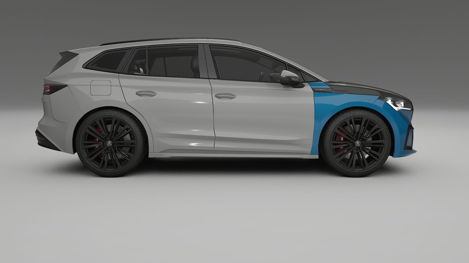 Å koda Enyaq MEB PPF | CrystalGuard Frontset mit Carbon-Motorhaube