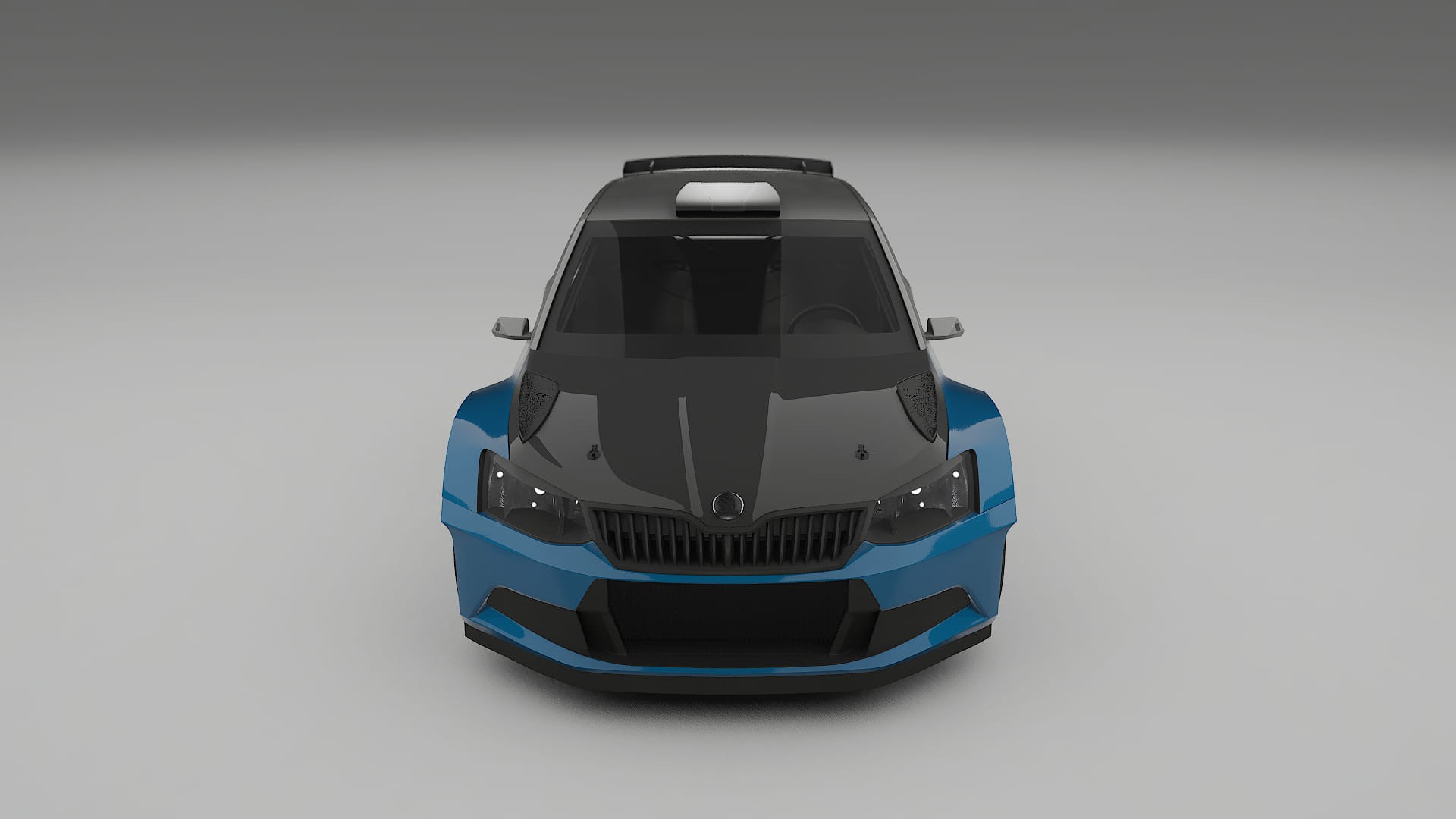 Å koda Fabia R5 6V PPF | CrystalGuard Frontset mit Carbon-Motorhaube