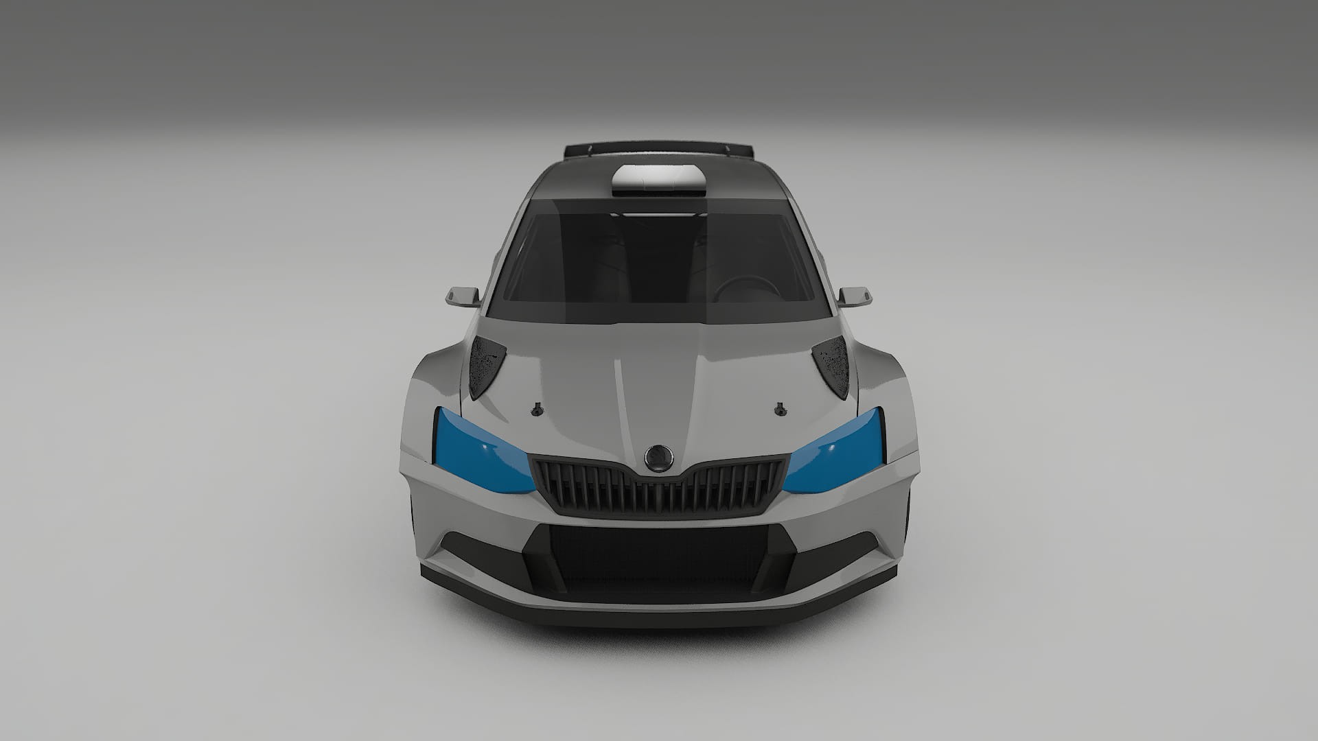 Å koda Fabia R5 6V PPF | CrystalGuard Frontset mit Carbon-Motorhaube