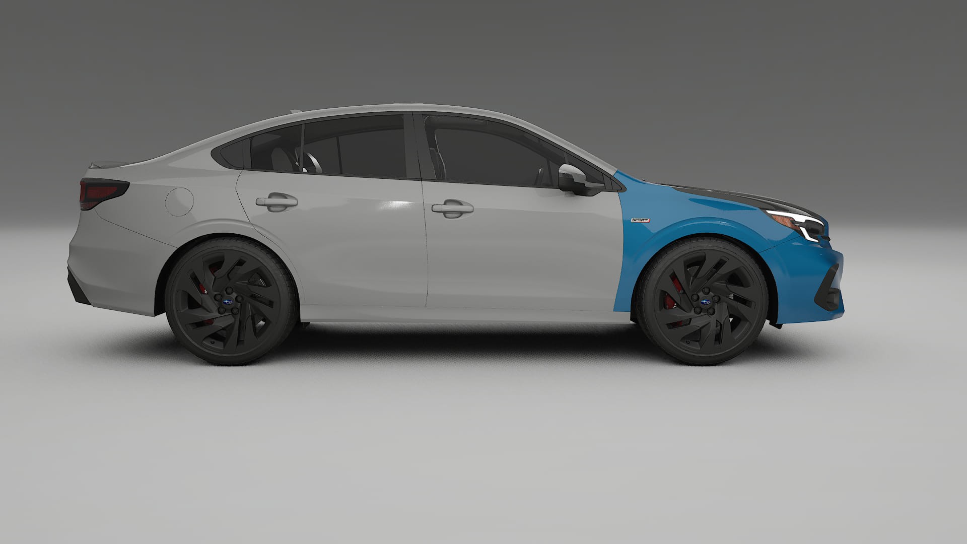 Subaru Legacy BW PPF | CrystalGuard Frontset mit Carbon-Motorhaube