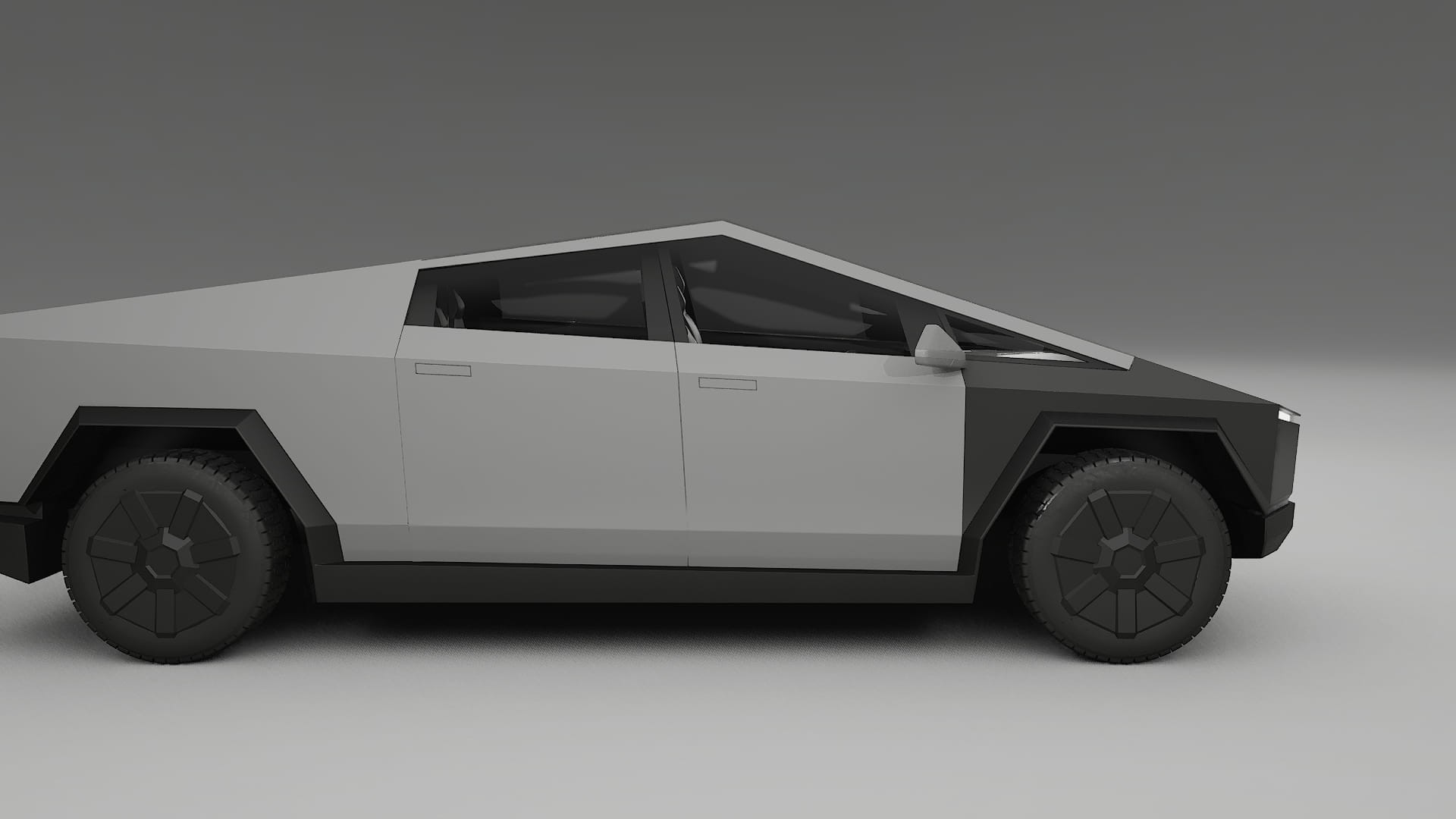Tesla Cybertruck PPF | CrystalGuard Frontset mit Carbon-Motorhaube