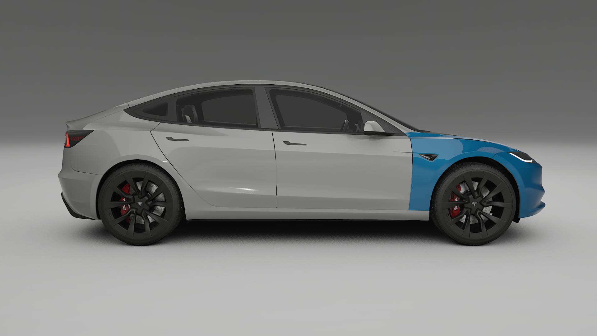 Tesla Model3 Highland PPF | CrystalGuard Frontset mit Carbon-Motorhaube