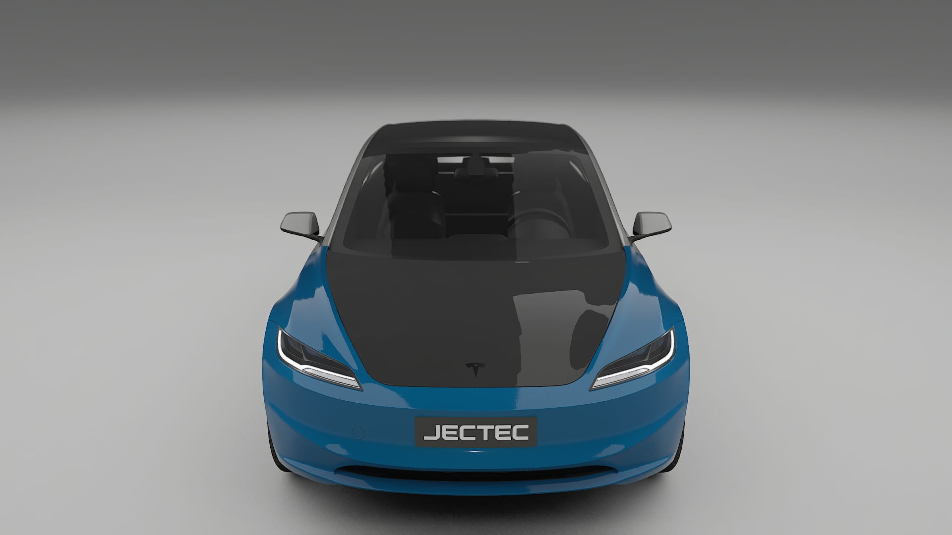 Tesla Model3 Highland PPF | CrystalGuard Frontset mit Carbon-Motorhaube