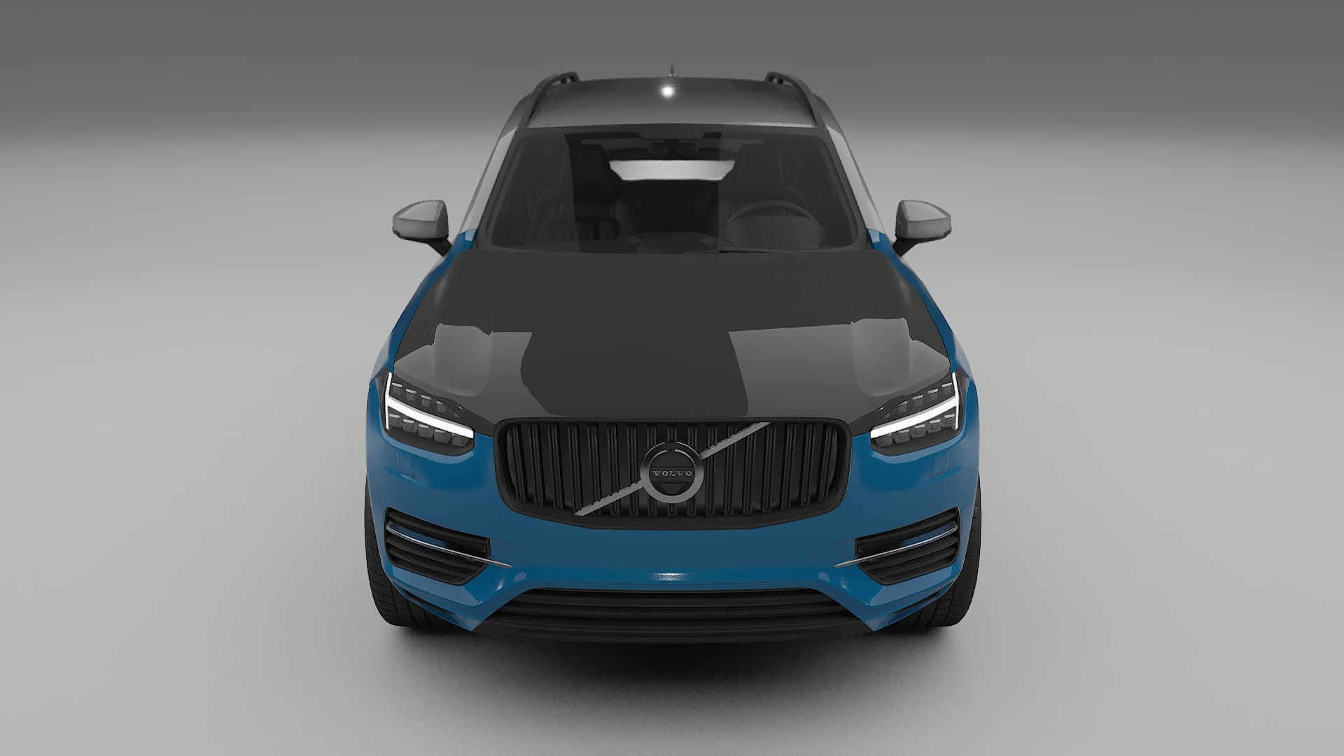 Volvo XC90 SPA PPF | CrystalGuard Frontset mit Carbon-Motorhaube